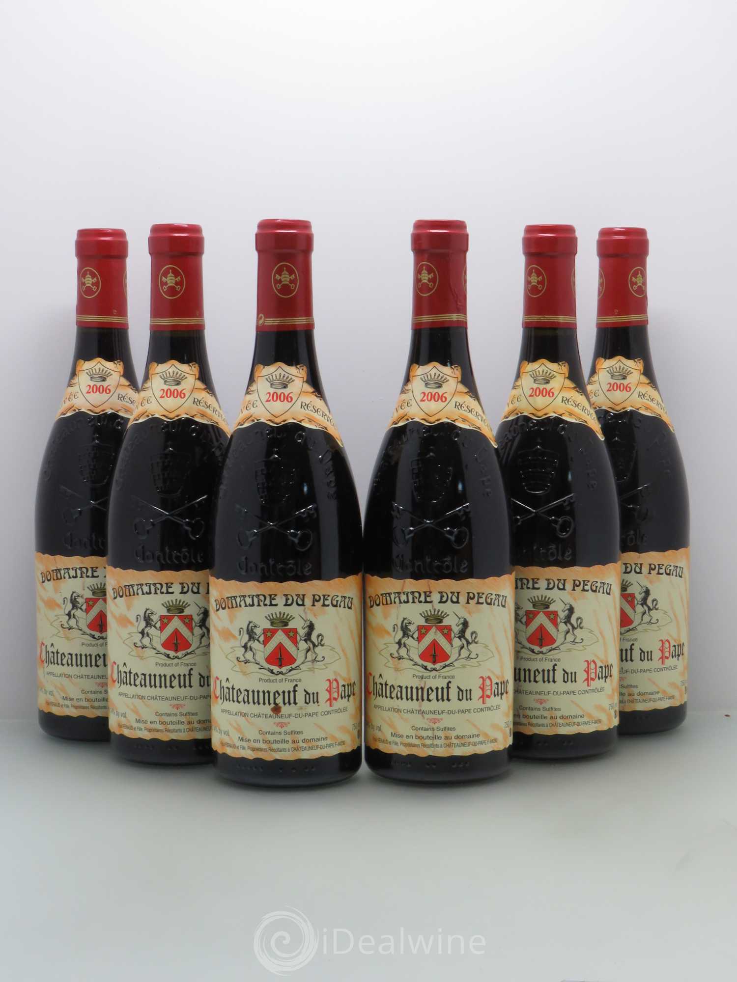 Châteauneuf-du-Pape Domaine du Pégau Cuvée Réservée Paul et Laurence Féraud 2006 - Lot de 6 bouteilles - 0