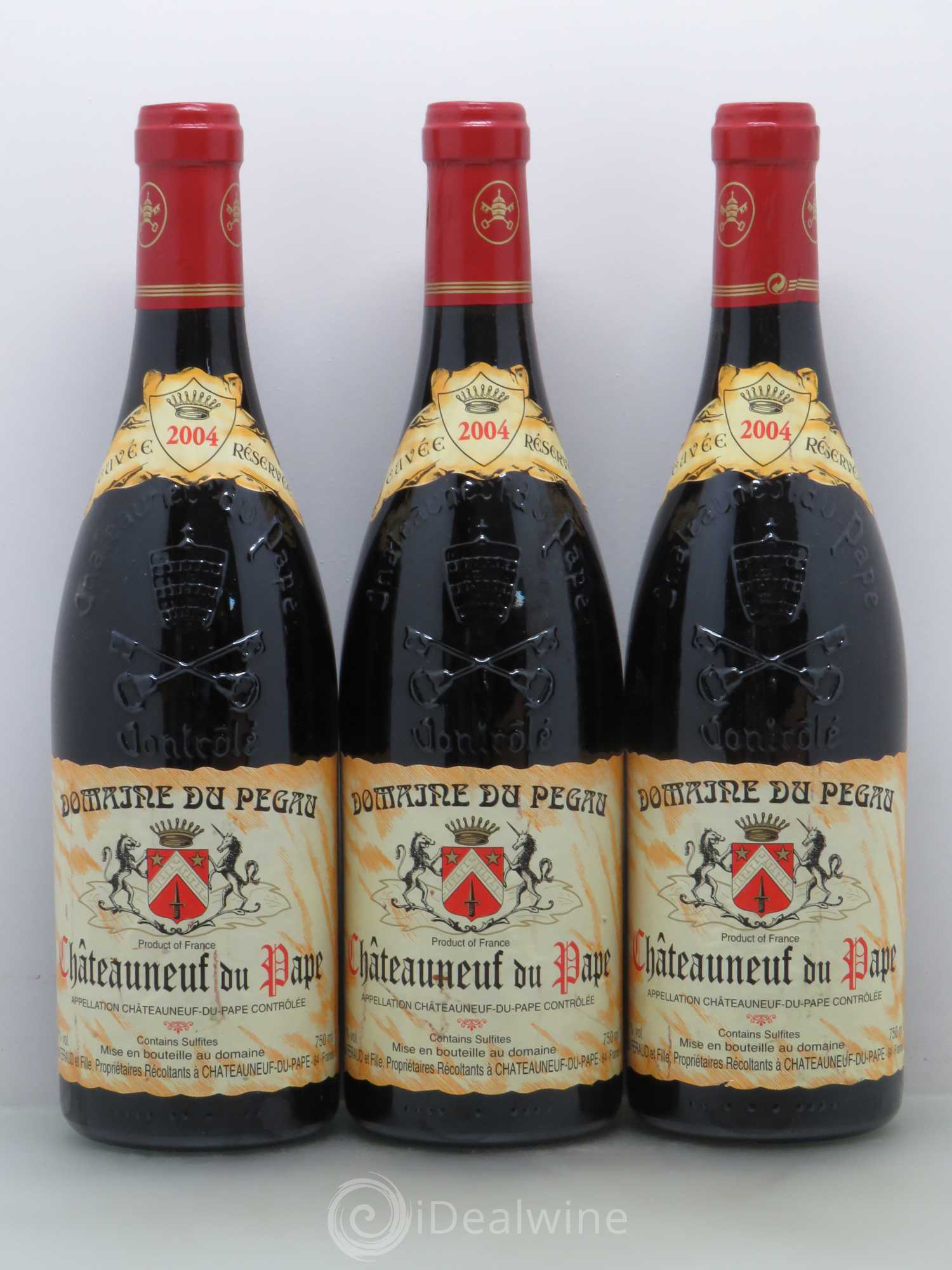 Châteauneuf-du-Pape Domaine du Pégau Cuvée Réservée Paul et Laurence Féraud 2004 - Lot de 6 bouteilles - 1