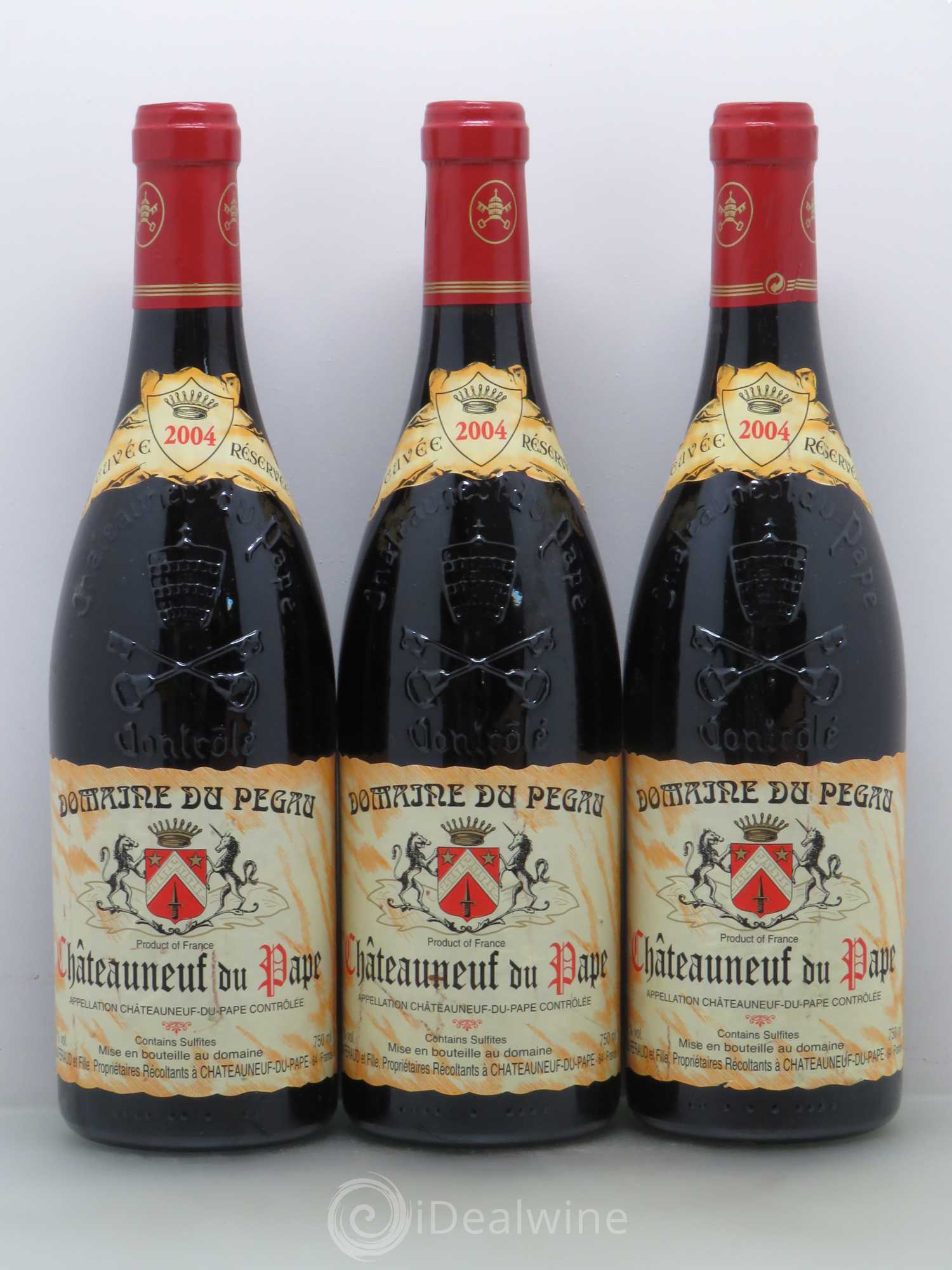 Châteauneuf-du-Pape Domaine du Pégau Cuvée Réservée Paul et Laurence Féraud 2004 - Lot de 6 bouteilles - 2