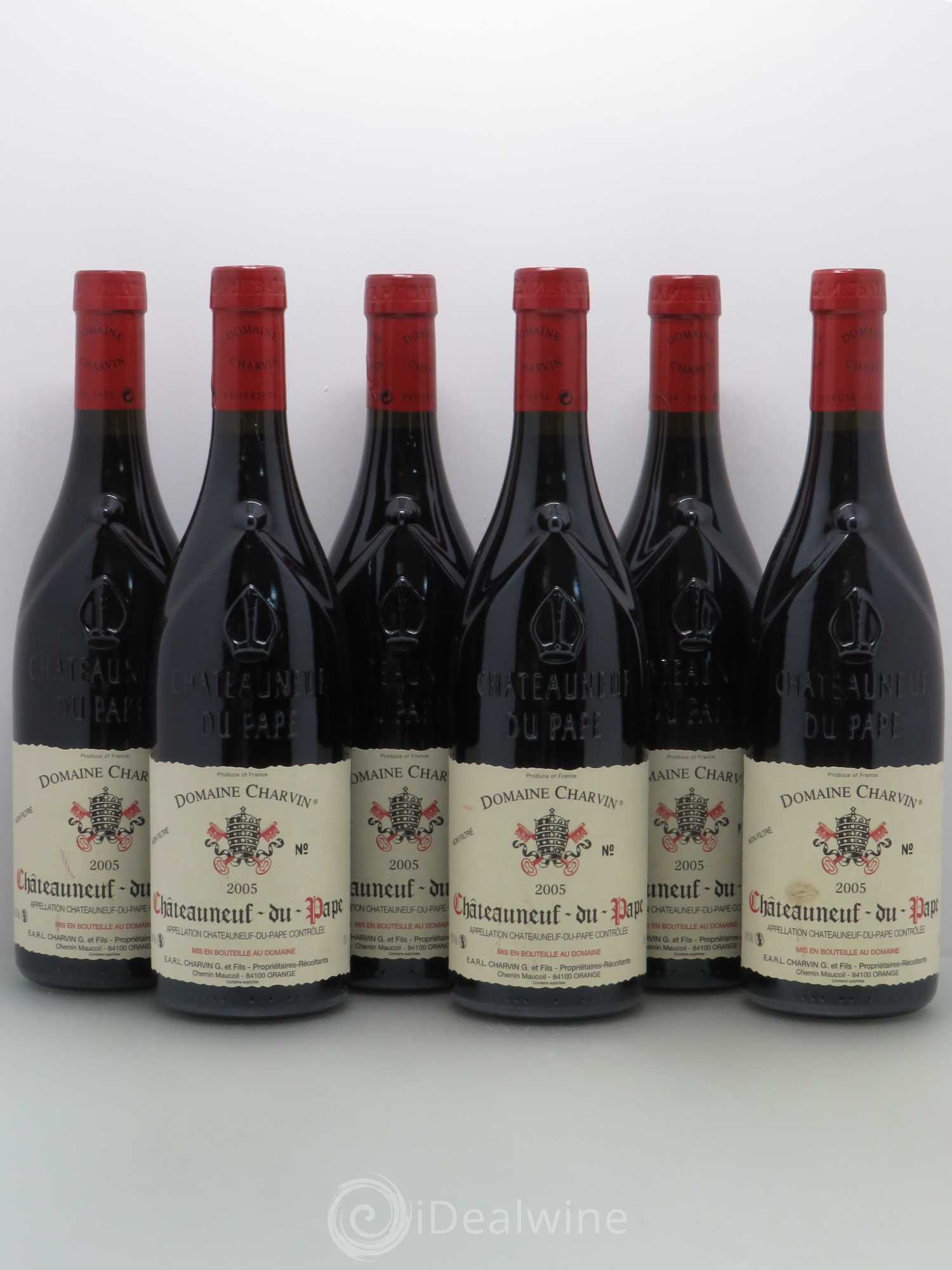 Châteauneuf-du-Pape Charvin (Domaine) 2005 - Lot de 6 bouteilles - 0
