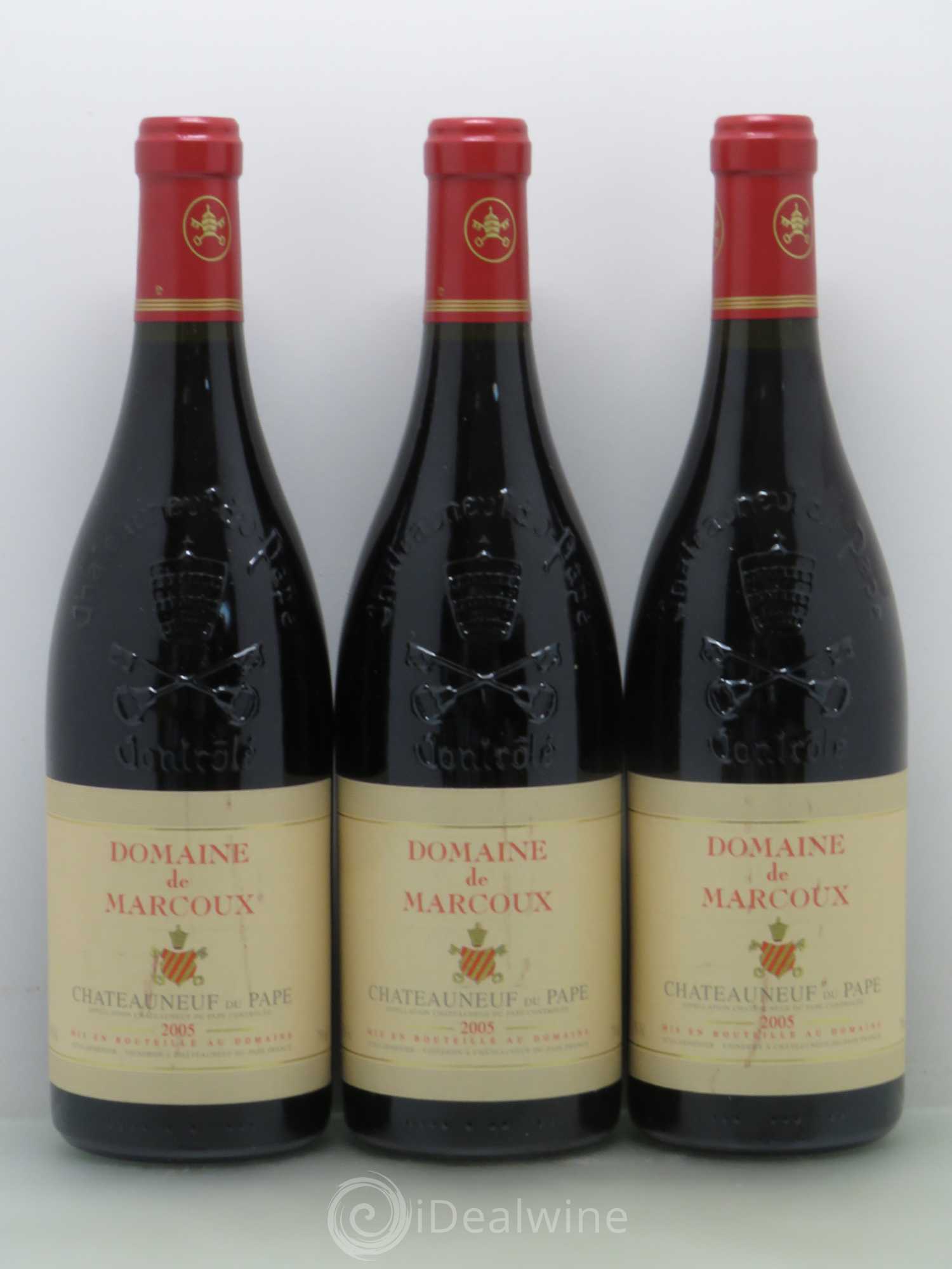 Châteauneuf-du-Pape Marcoux (Domaine de) 2005 - Lot de 6 bouteilles - 2