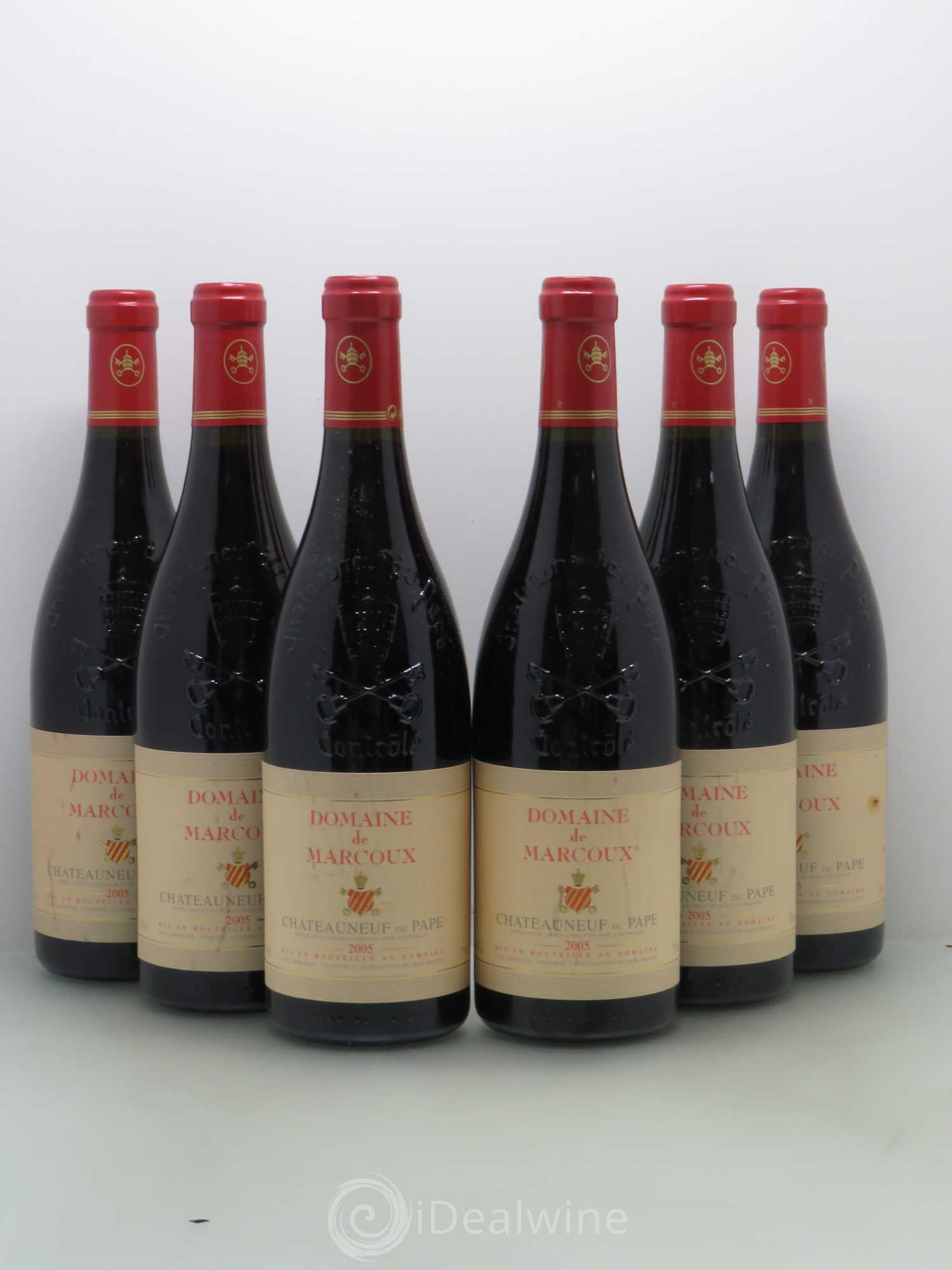 Châteauneuf-du-Pape Marcoux (Domaine de) 2005 - Lot de 6 bouteilles - 0