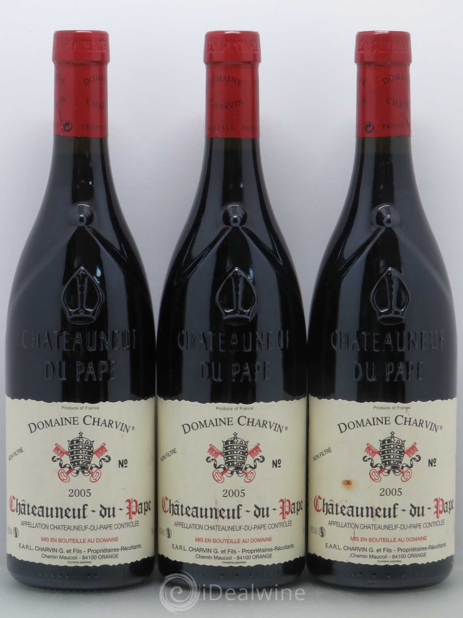 Châteauneuf-du-Pape Charvin (Domaine) 2005 - Lot de 6 bouteilles - 2