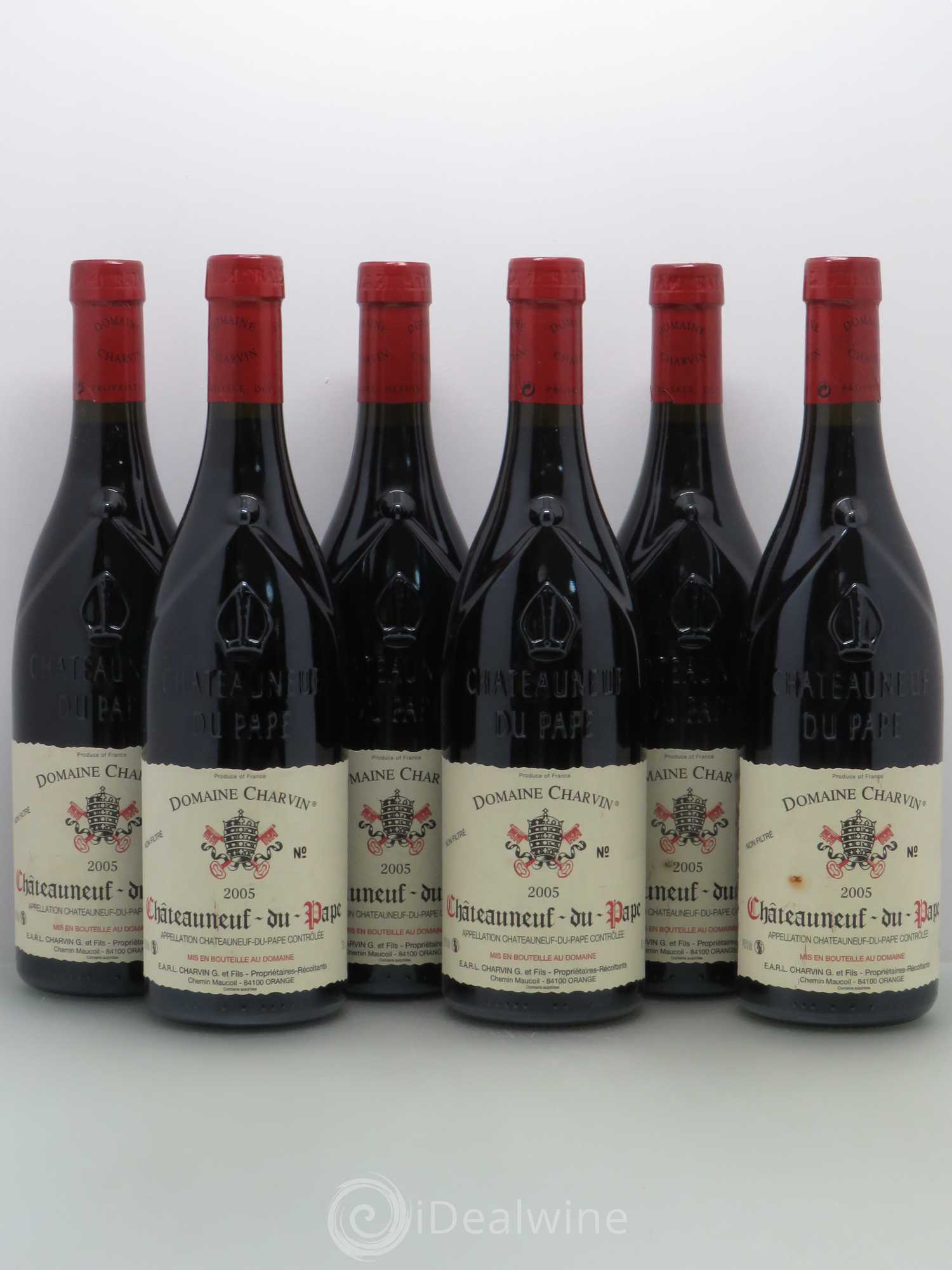 Châteauneuf-du-Pape Charvin (Domaine) 2005 - Lot de 6 bouteilles - 0