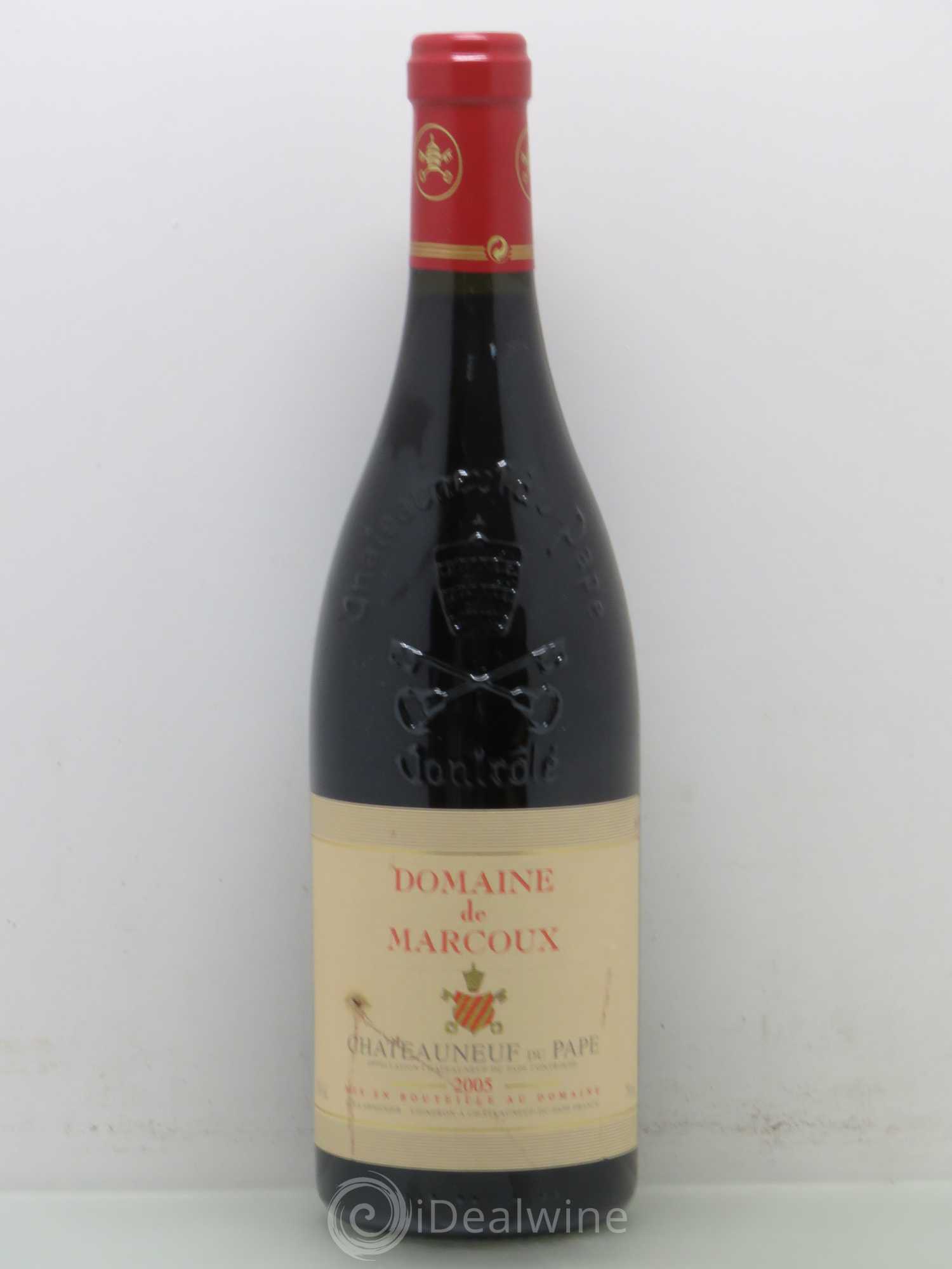 Châteauneuf-du-Pape Marcoux (Domaine de) 2005 - Lot de 1 bouteille - 0