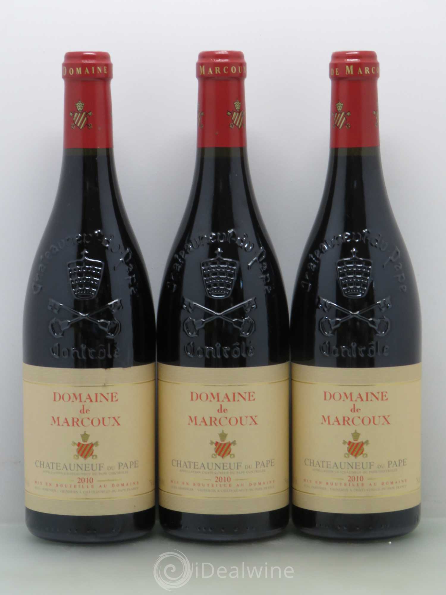 Châteauneuf-du-Pape Marcoux (Domaine de) 2010 - Lot de 6 bouteilles - 2