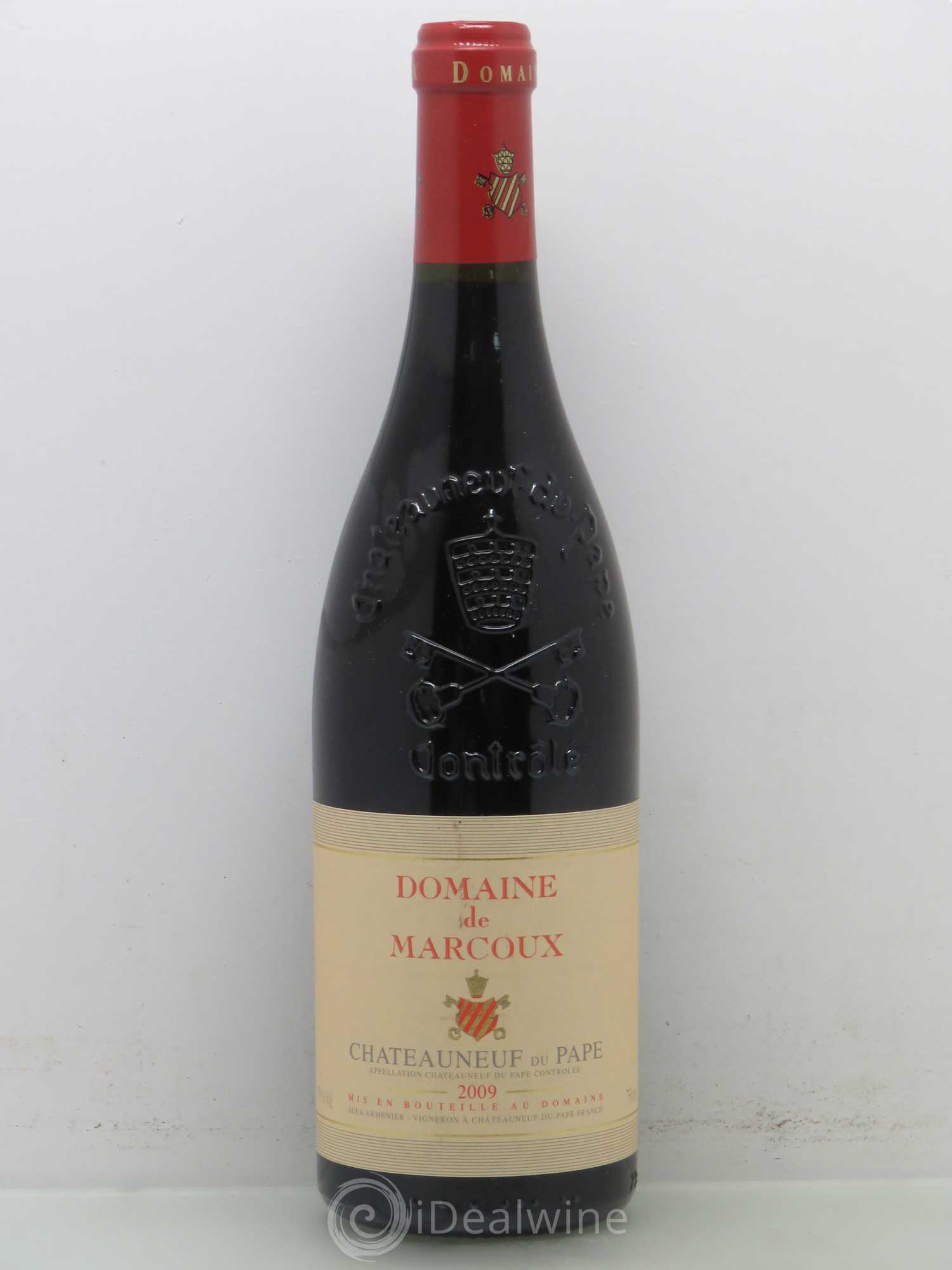 Châteauneuf-du-Pape Marcoux (Domaine de) 2009 - Lot de 1 bouteille - 0