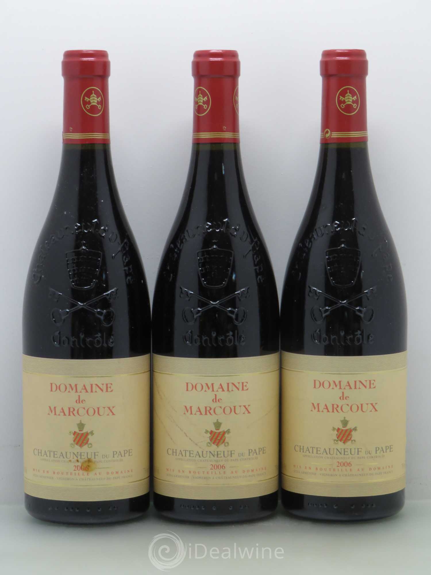 Châteauneuf-du-Pape Marcoux (Domaine de) 2006 - Lot de 6 bouteilles - 2