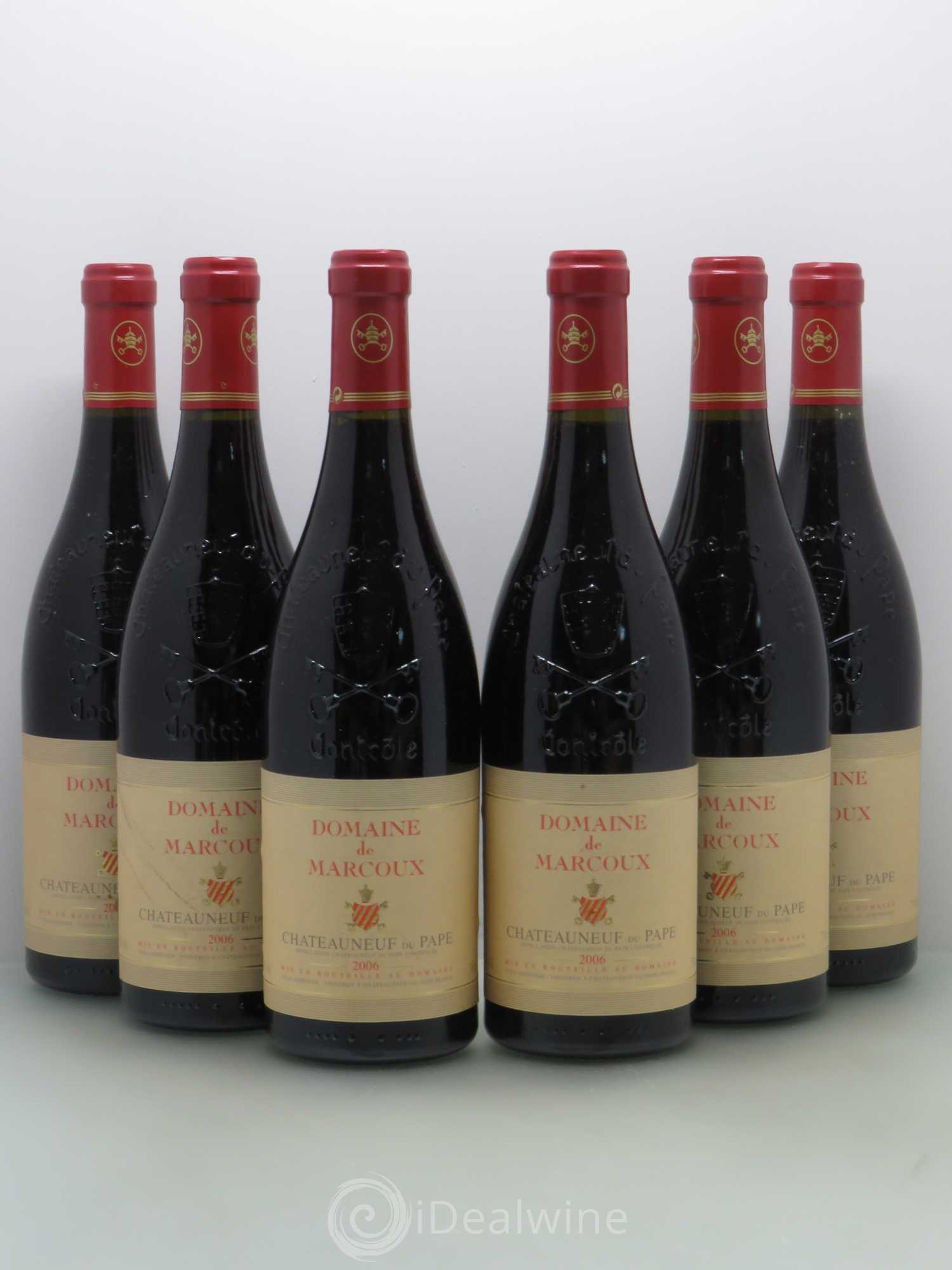 Châteauneuf-du-Pape Marcoux (Domaine de) 2006 - Lot de 6 bouteilles - 0