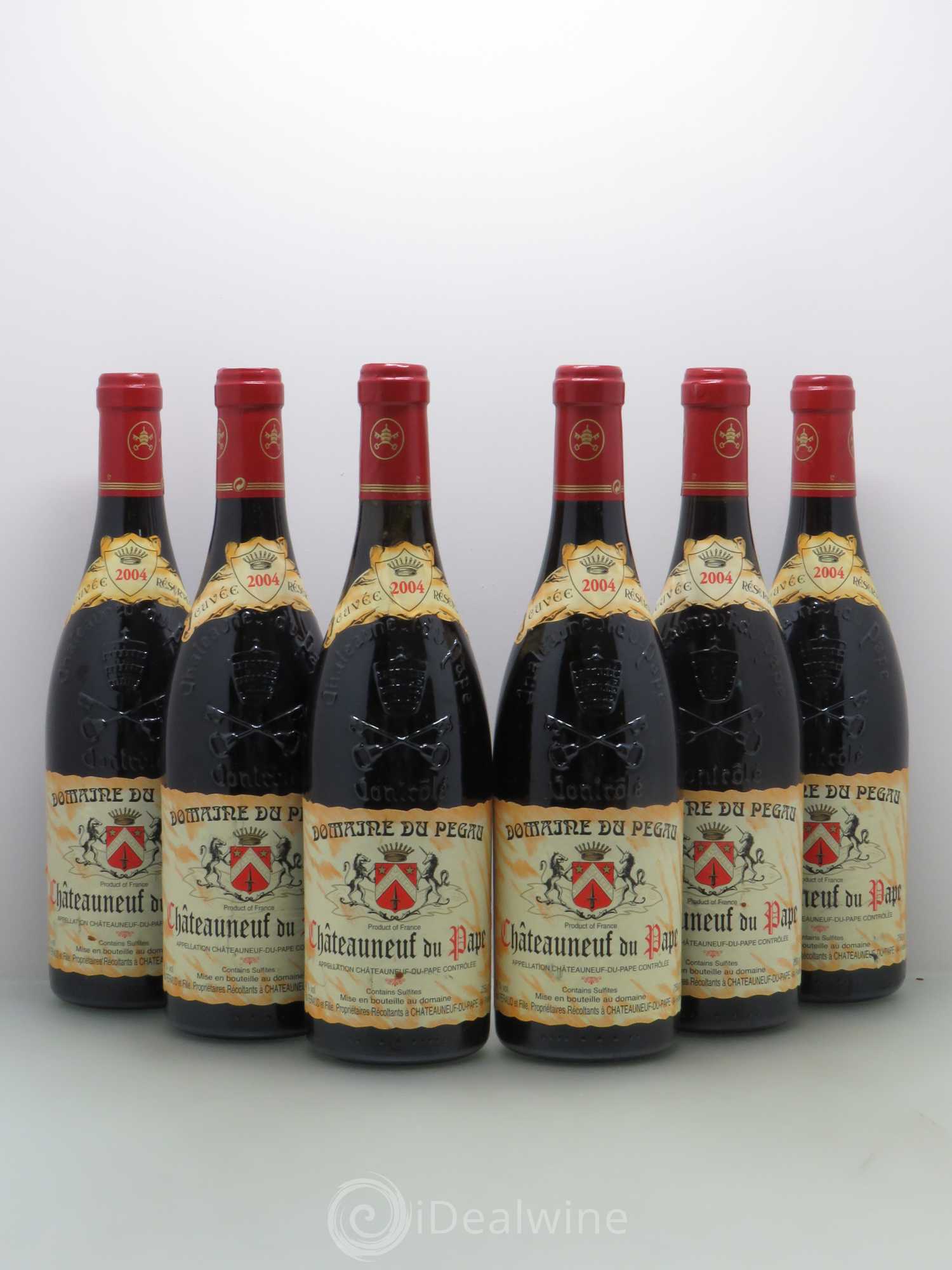 Châteauneuf-du-Pape Domaine du Pégau Cuvée Réservée Paul et Laurence Féraud 2004 - Lot de 6 bouteilles - 0