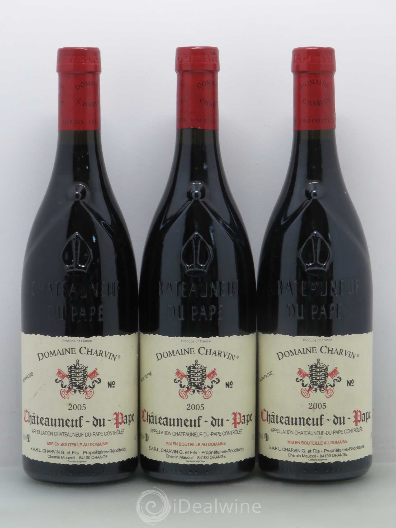 Châteauneuf-du-Pape Charvin (Domaine) 2005 - Lot de 6 bouteilles - 2