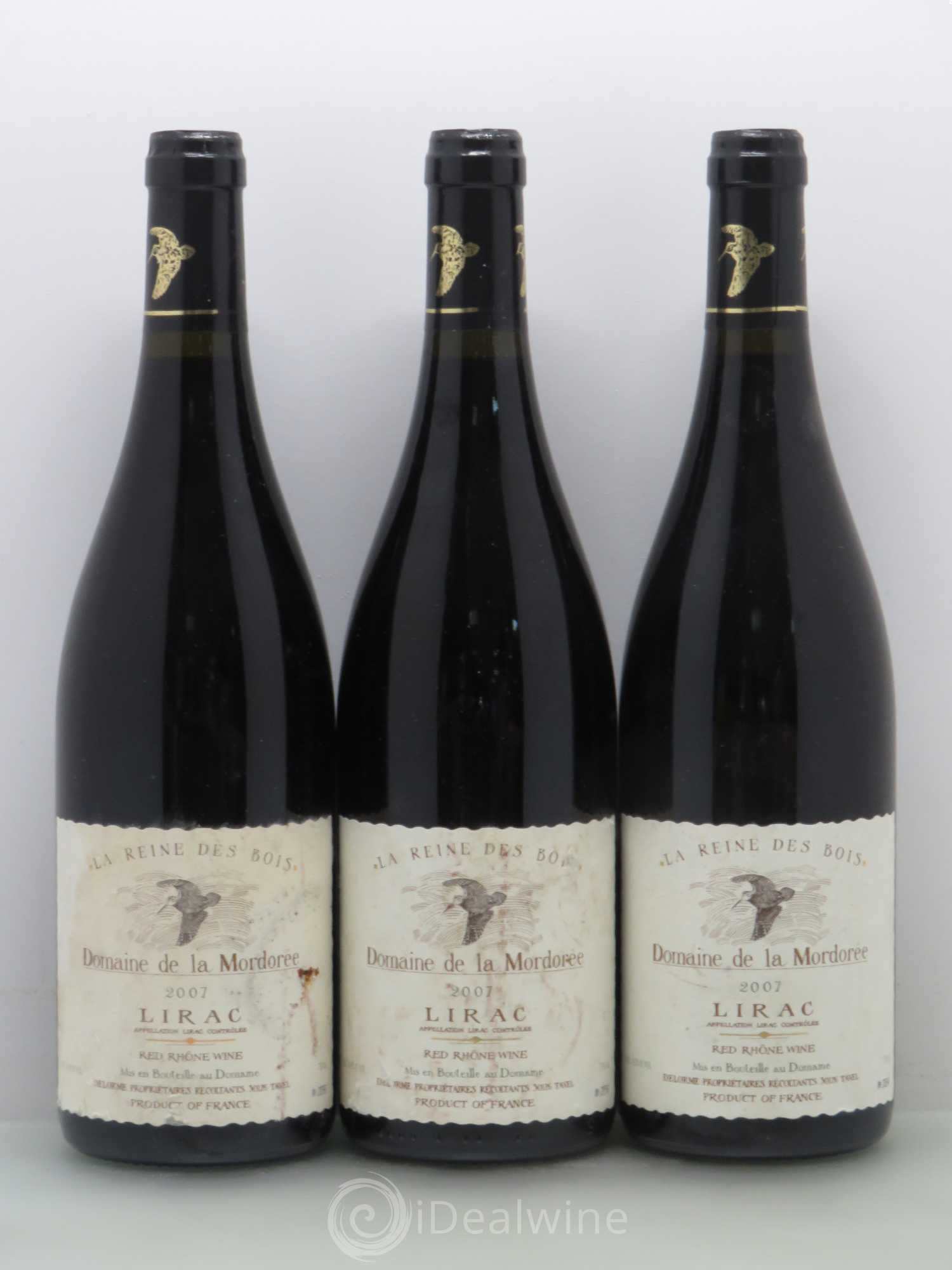 Lirac Cuvée Reine des Bois La Mordorée (Domaine de) 2007 - Lot de 6 bouteilles - 2