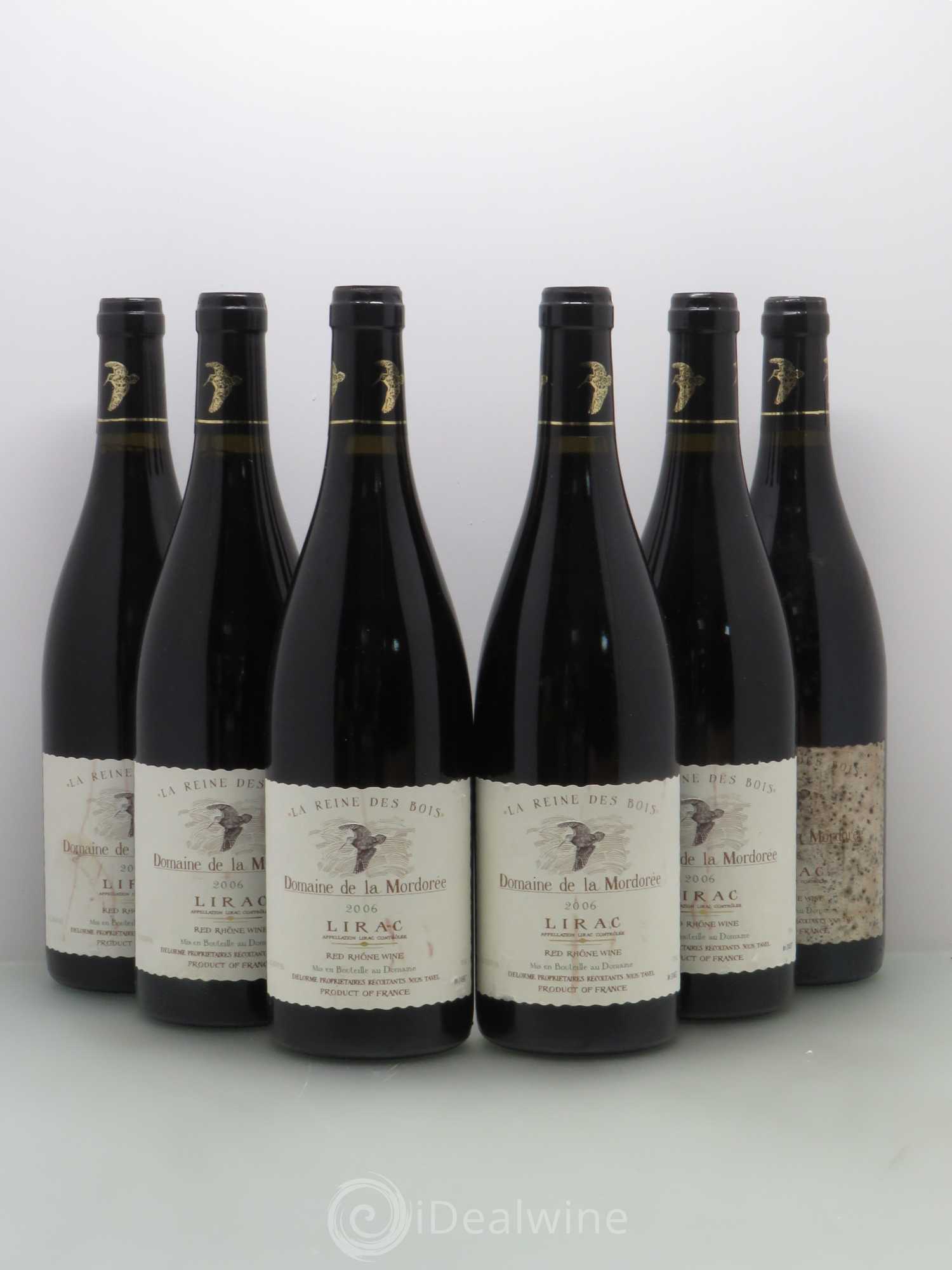 Lirac Cuvée Reine des Bois La Mordorée (Domaine de) 2006 - Lot de 6 bouteilles - 0