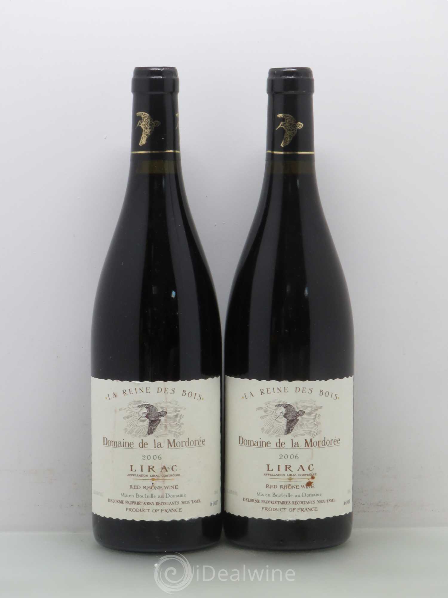 Lirac Cuvée Reine des Bois La Mordorée (Domaine de) 2006 - Lot de 5 bouteilles - 2