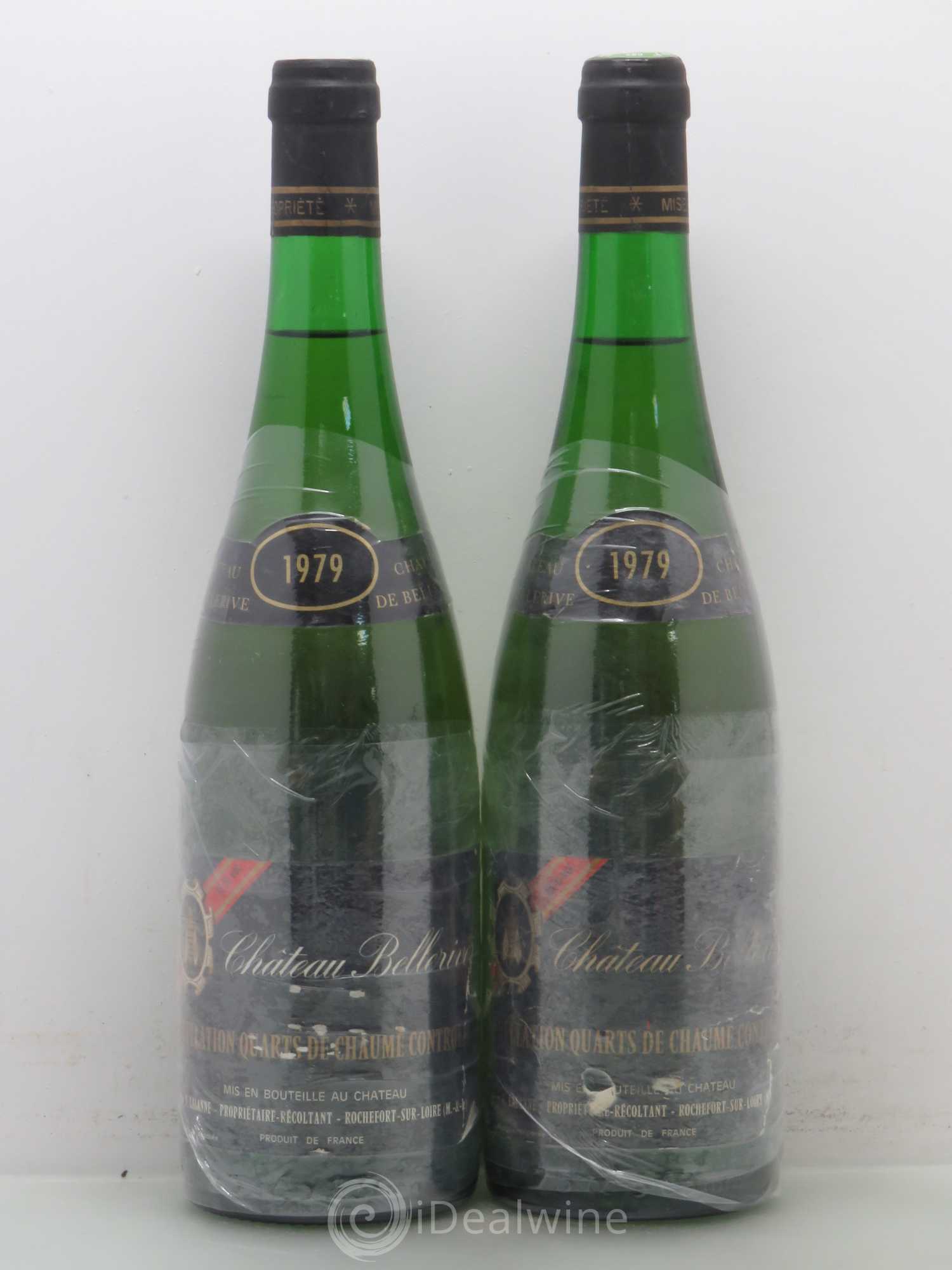 Quarts de Chaume Bellerive 1979 - Lotto di 2 bottiglie - 0
