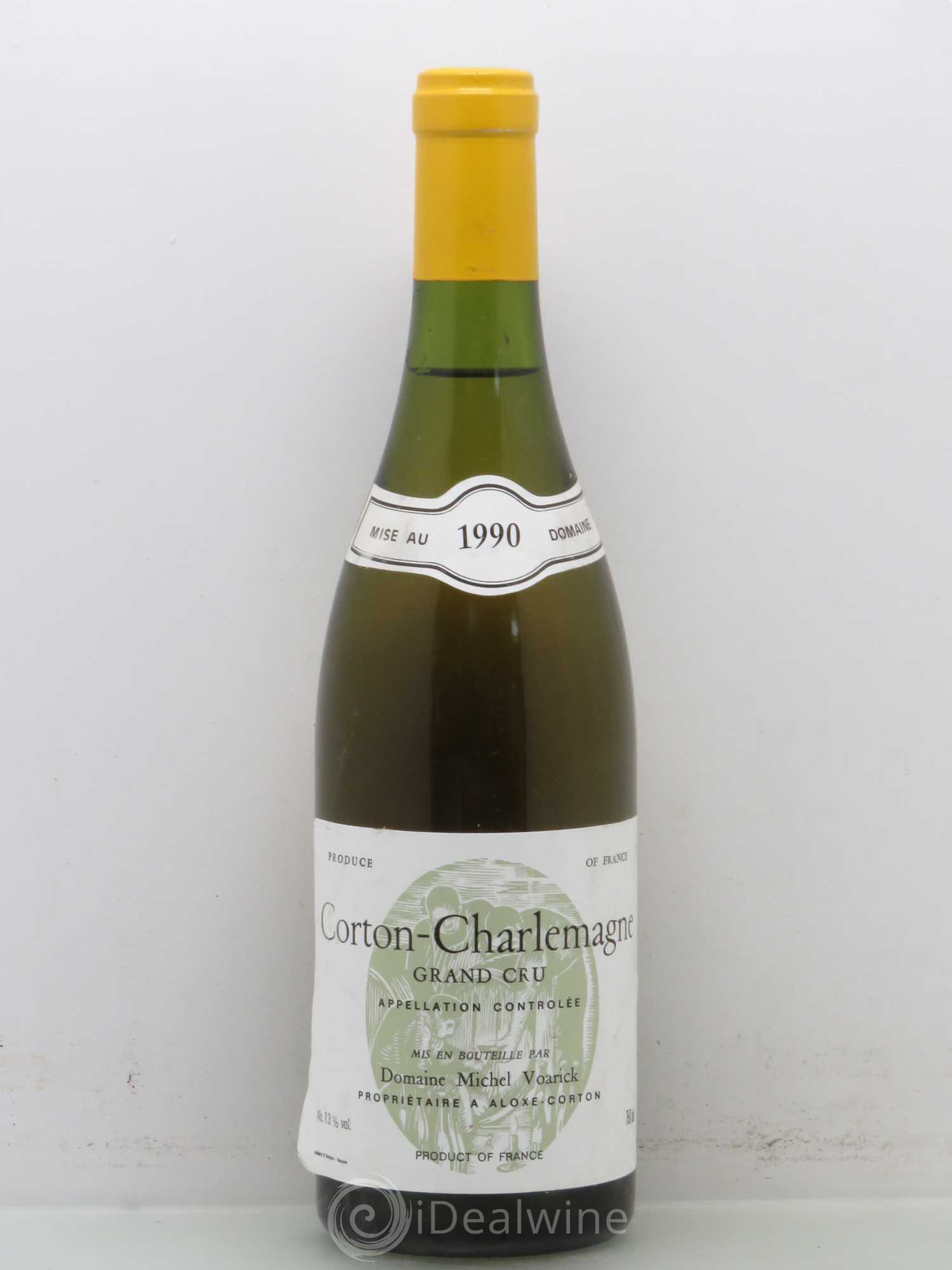 Corton-Charlemagne Grand Cru Voarick 1990 - Lot de 1 bouteille - 0