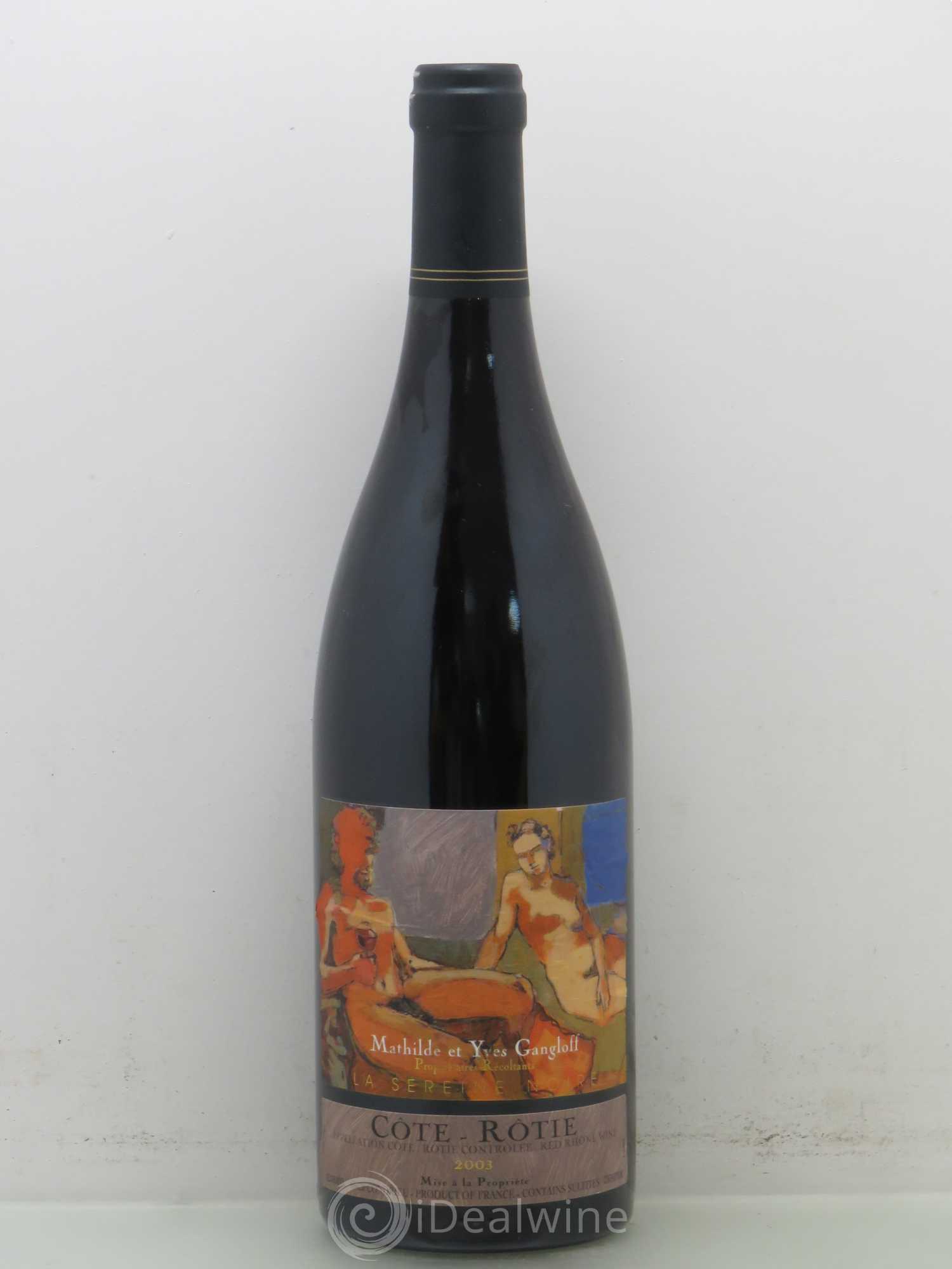 Côte-Rôtie La Sereine Noire Gangloff (Domaine) 2003 - Lot de 1 bouteille - 0