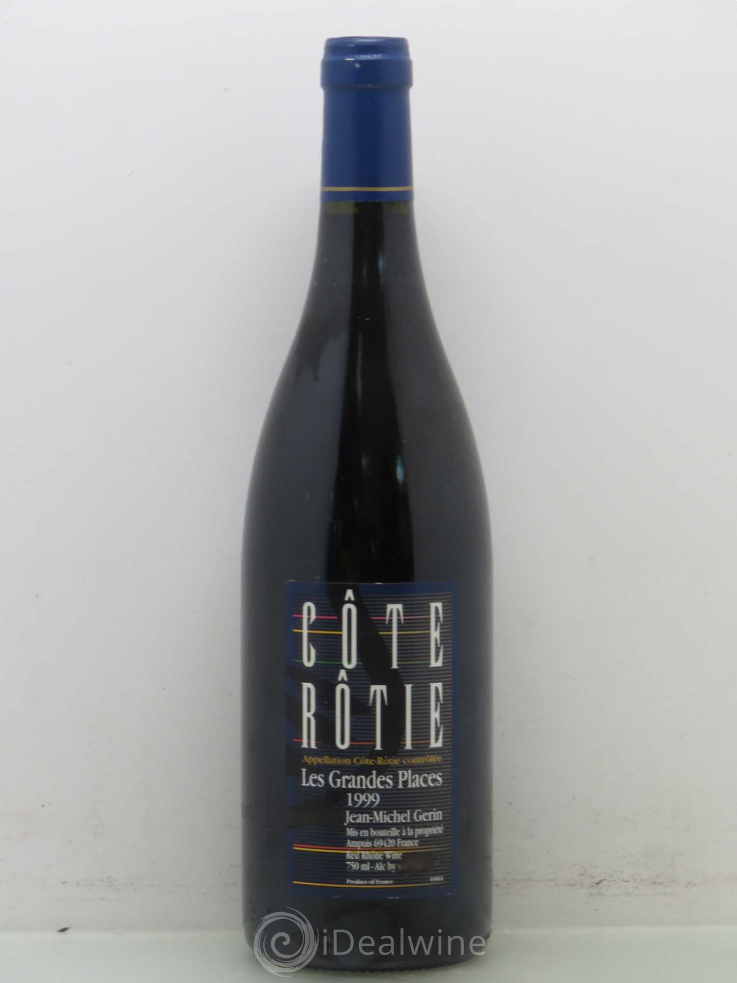 Côte-Rôtie Les Grandes Places Jean-Michel Gerin 1999 - Lot de 1 bouteille - 0