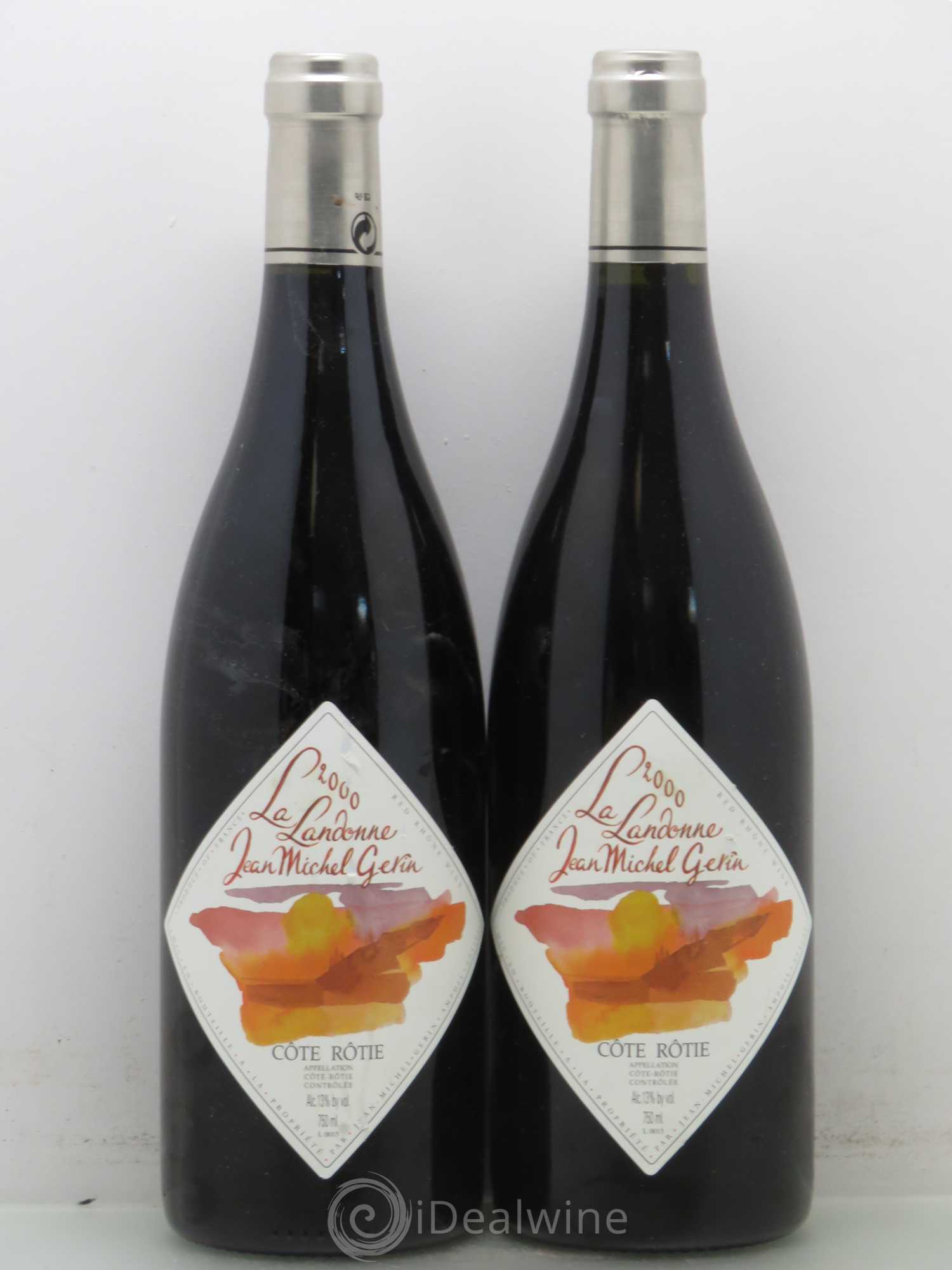 Côte-Rôtie La Landonne Jean-Michel Gerin 2000 - Lot de 2 bouteilles - 0