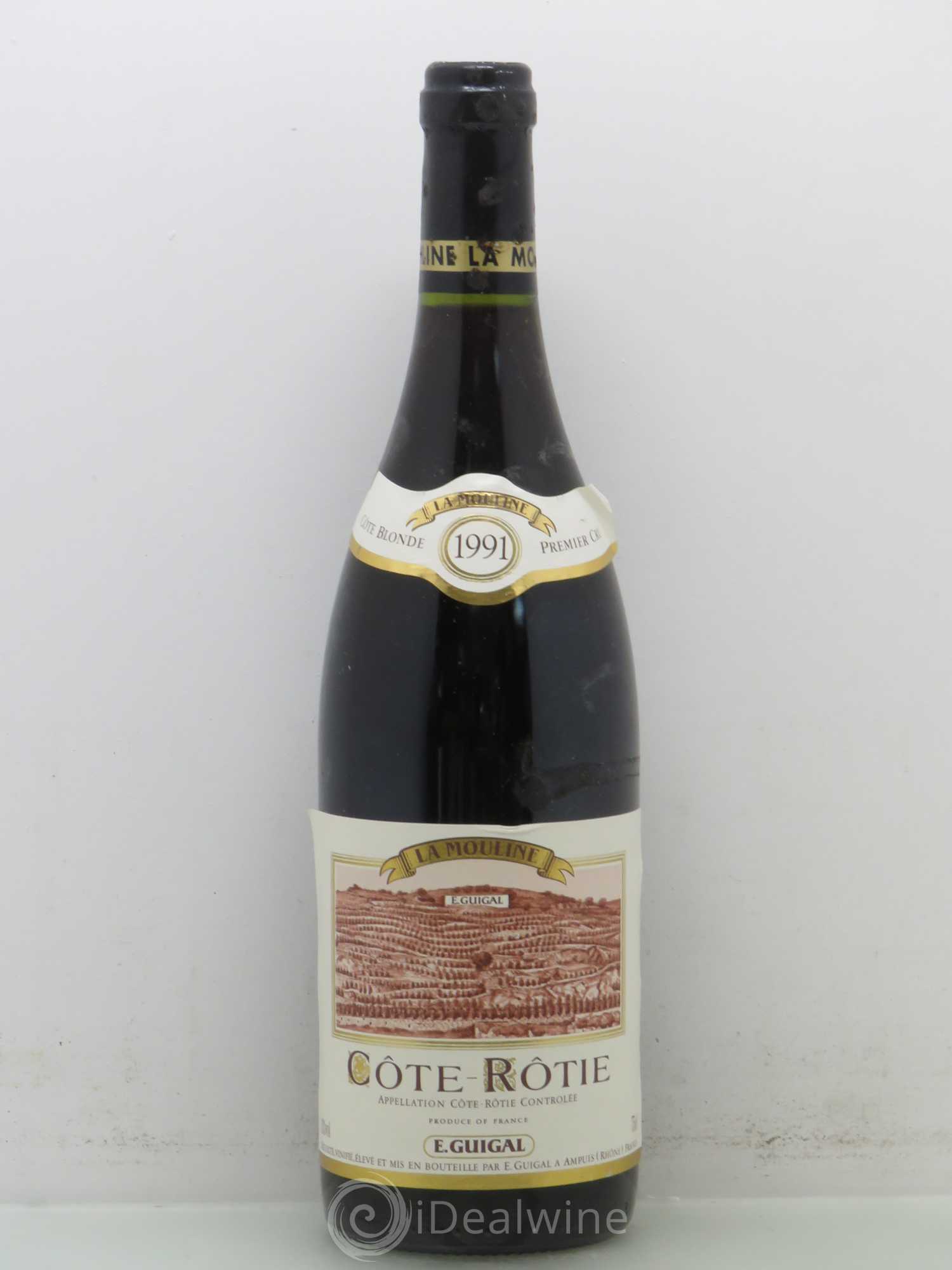 Côte-Rôtie La Mouline Guigal 1991 - Lot de 1 bouteille - 0