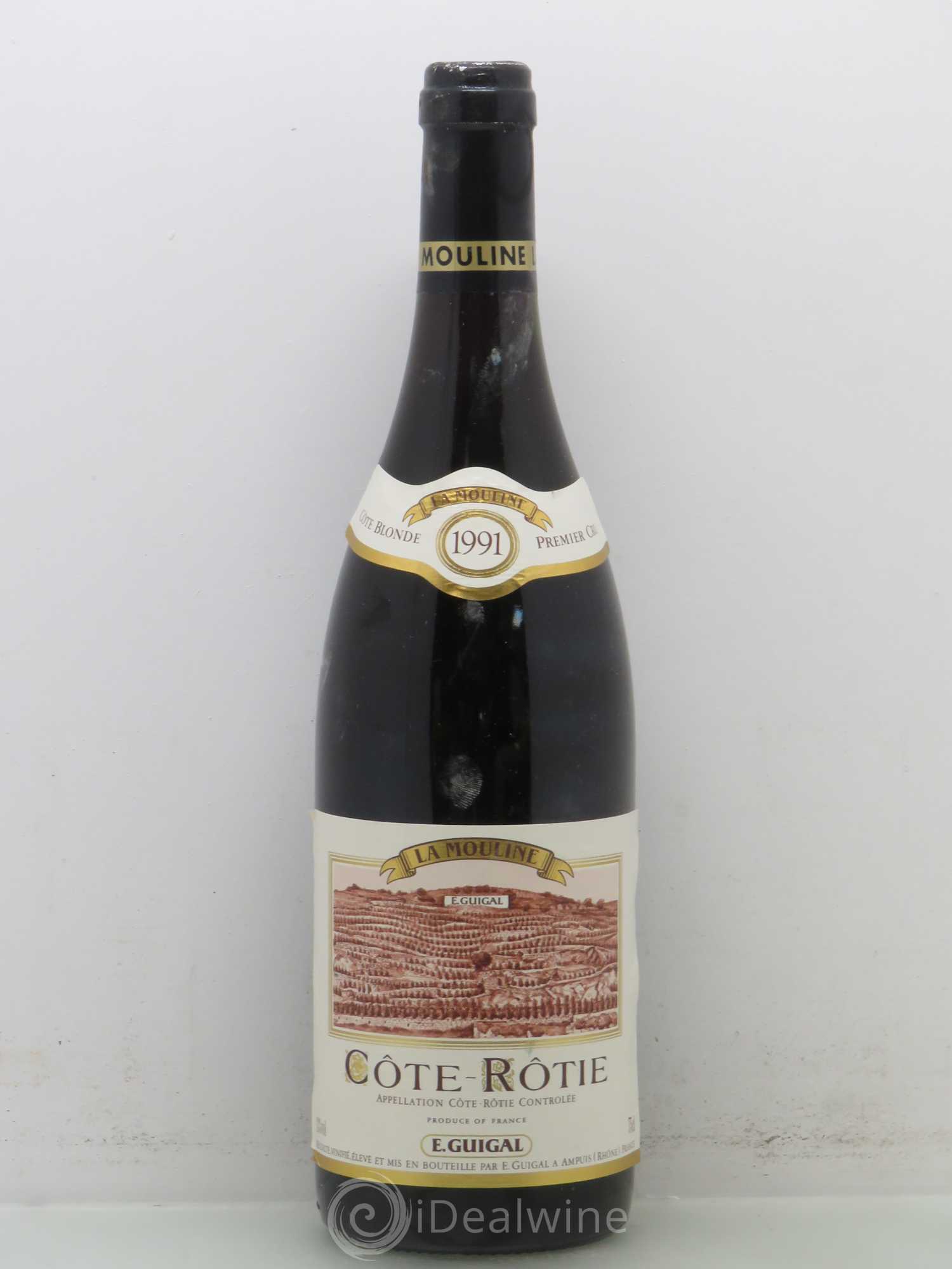 Côte-Rôtie La Mouline Guigal 1991 - Lot de 1 bouteille - 0