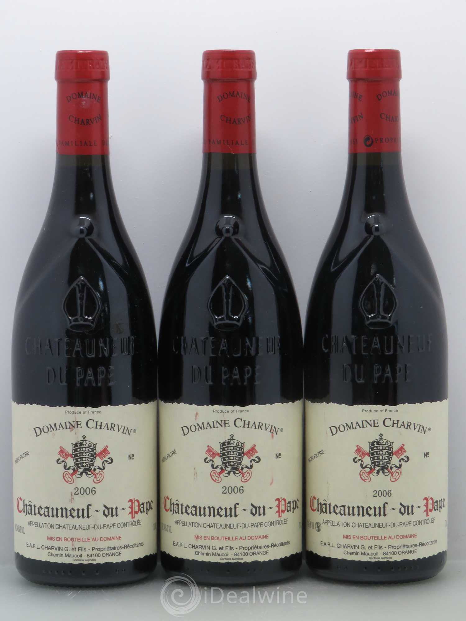 Châteauneuf-du-Pape Charvin (Domaine) 2006 - Lot de 6 bouteilles - 2