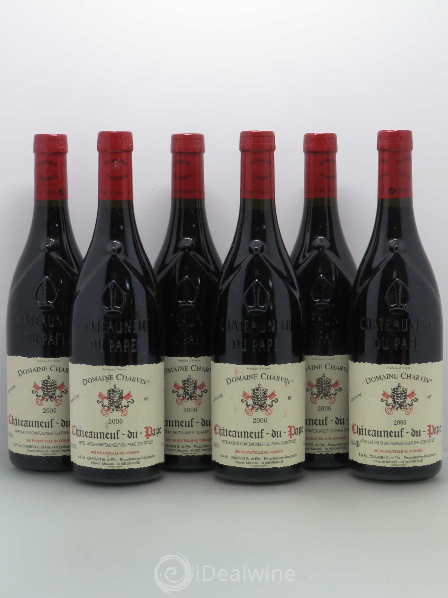 Châteauneuf-du-Pape Charvin (Domaine) 2006 - Lot de 6 bouteilles - 0
