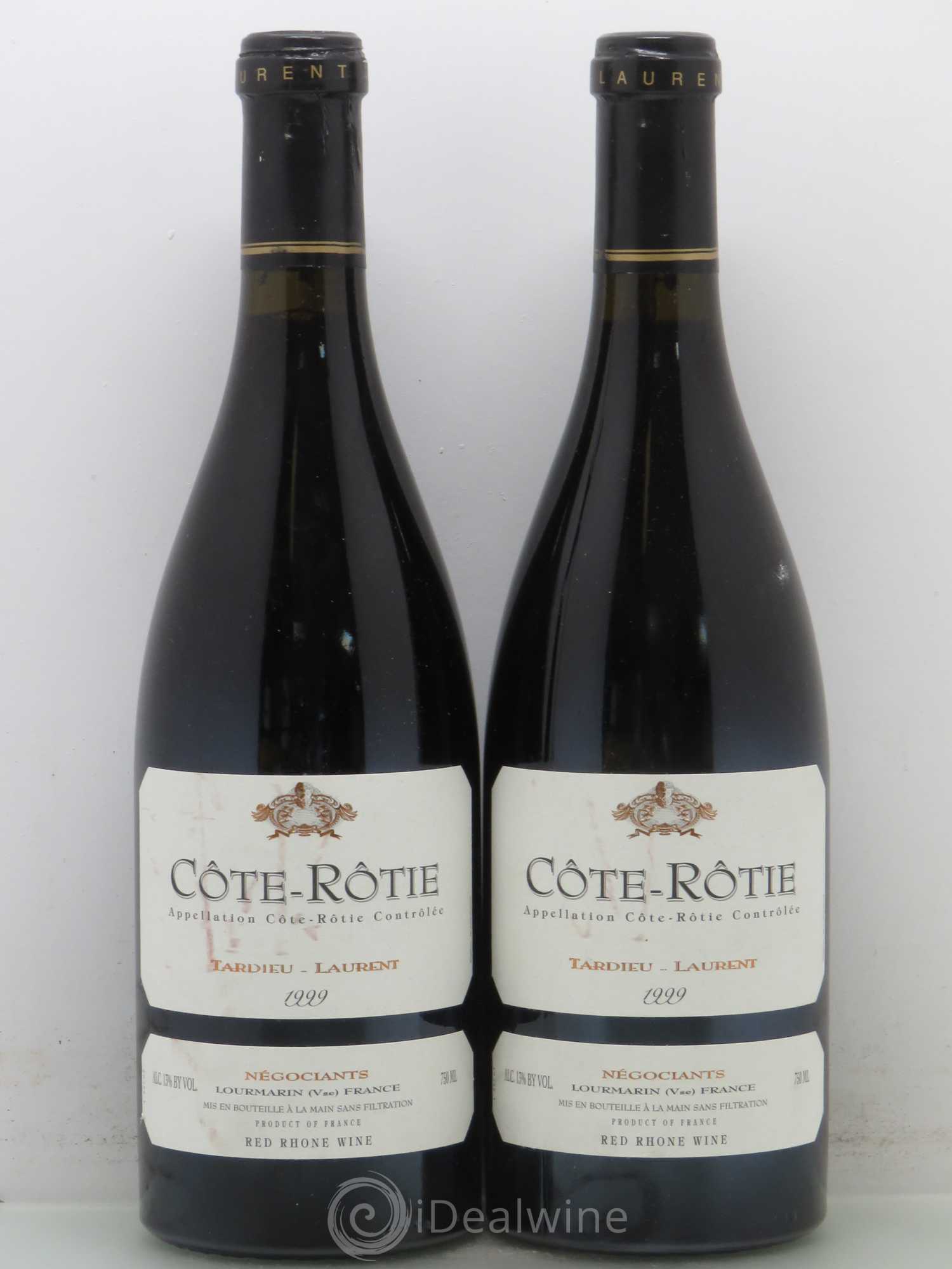Côte-Rôtie Maison Tardieu-Laurent 1999 - Lot de 2 bouteilles - 0