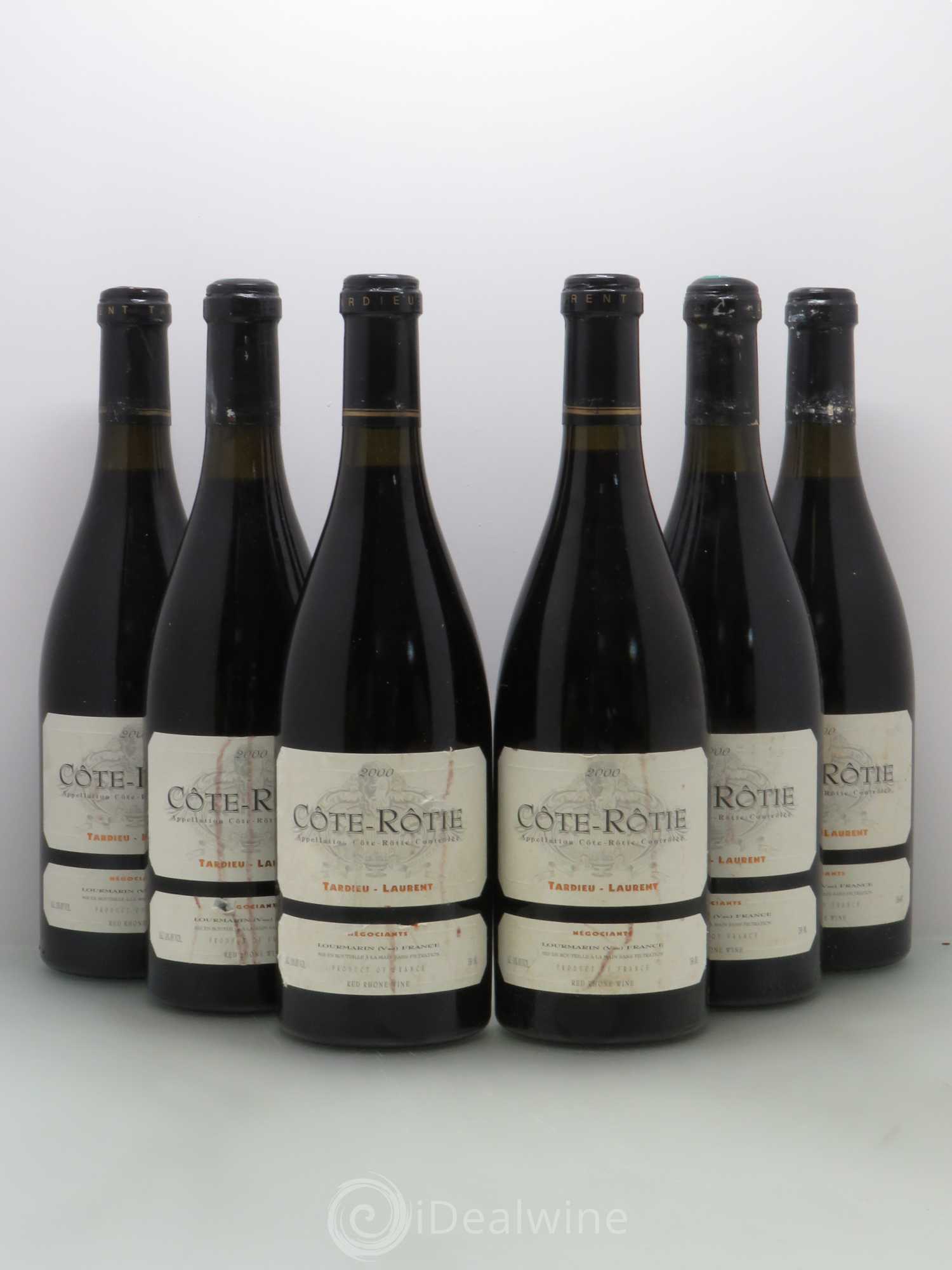 Côte-Rôtie Maison Tardieu-Laurent 2000 - Lot de 6 bouteilles - 0