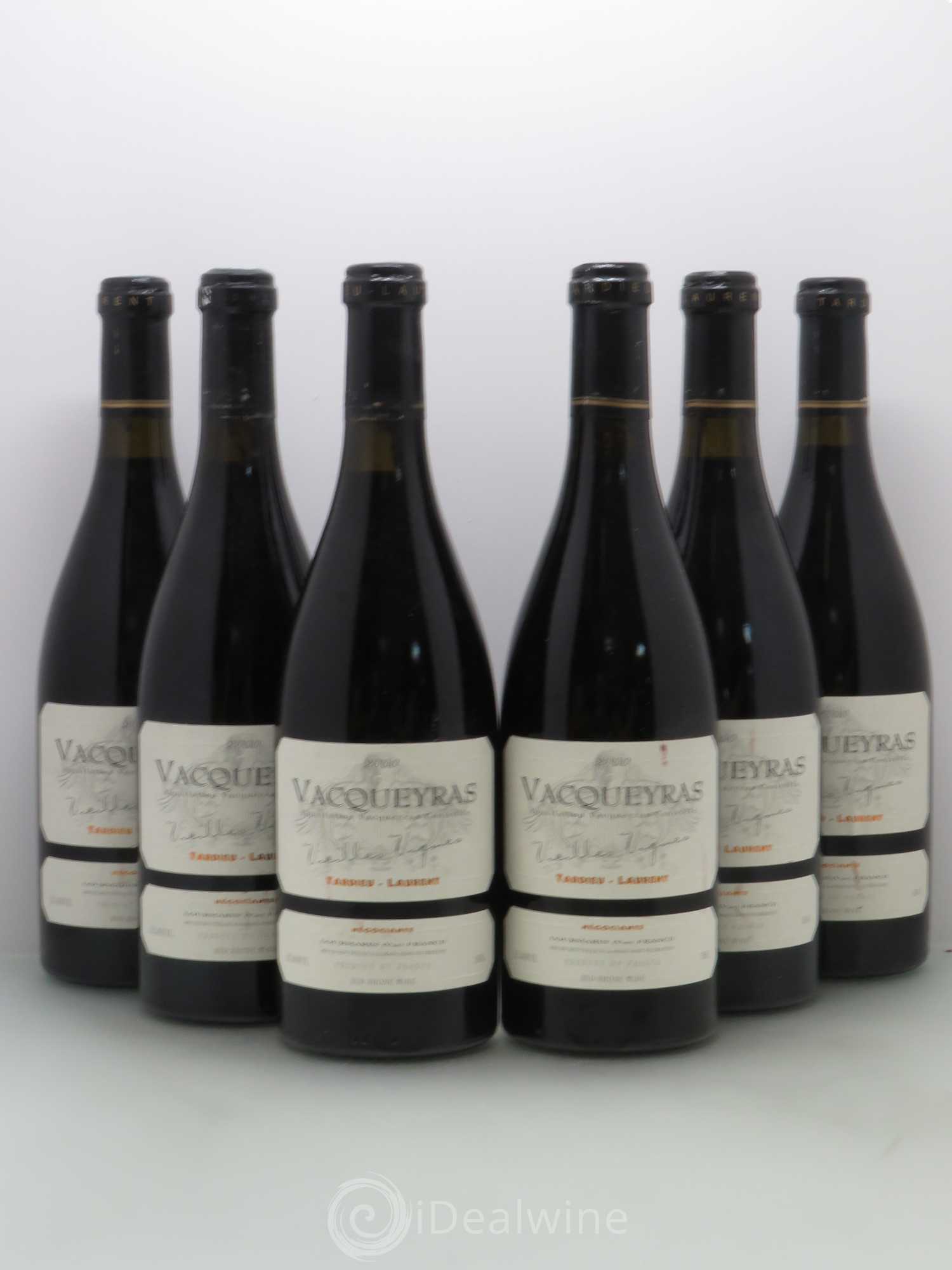 Vacqueyras Tardieu Laurent Vieilles Vignes 2000 - Posten von 6 Flaschen - 0
