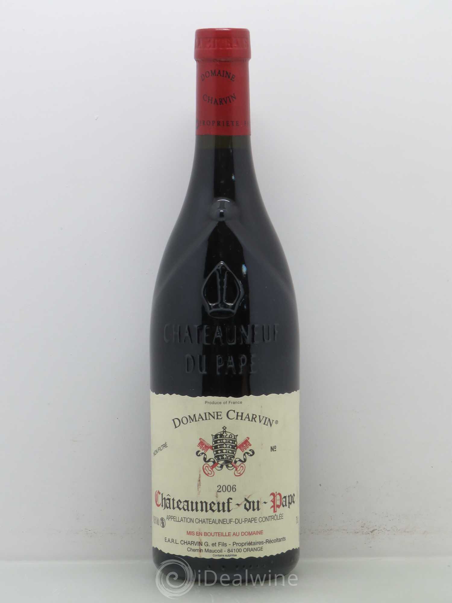 Châteauneuf-du-Pape Charvin (Domaine) 2006 - Lot de 1 bouteille - 0