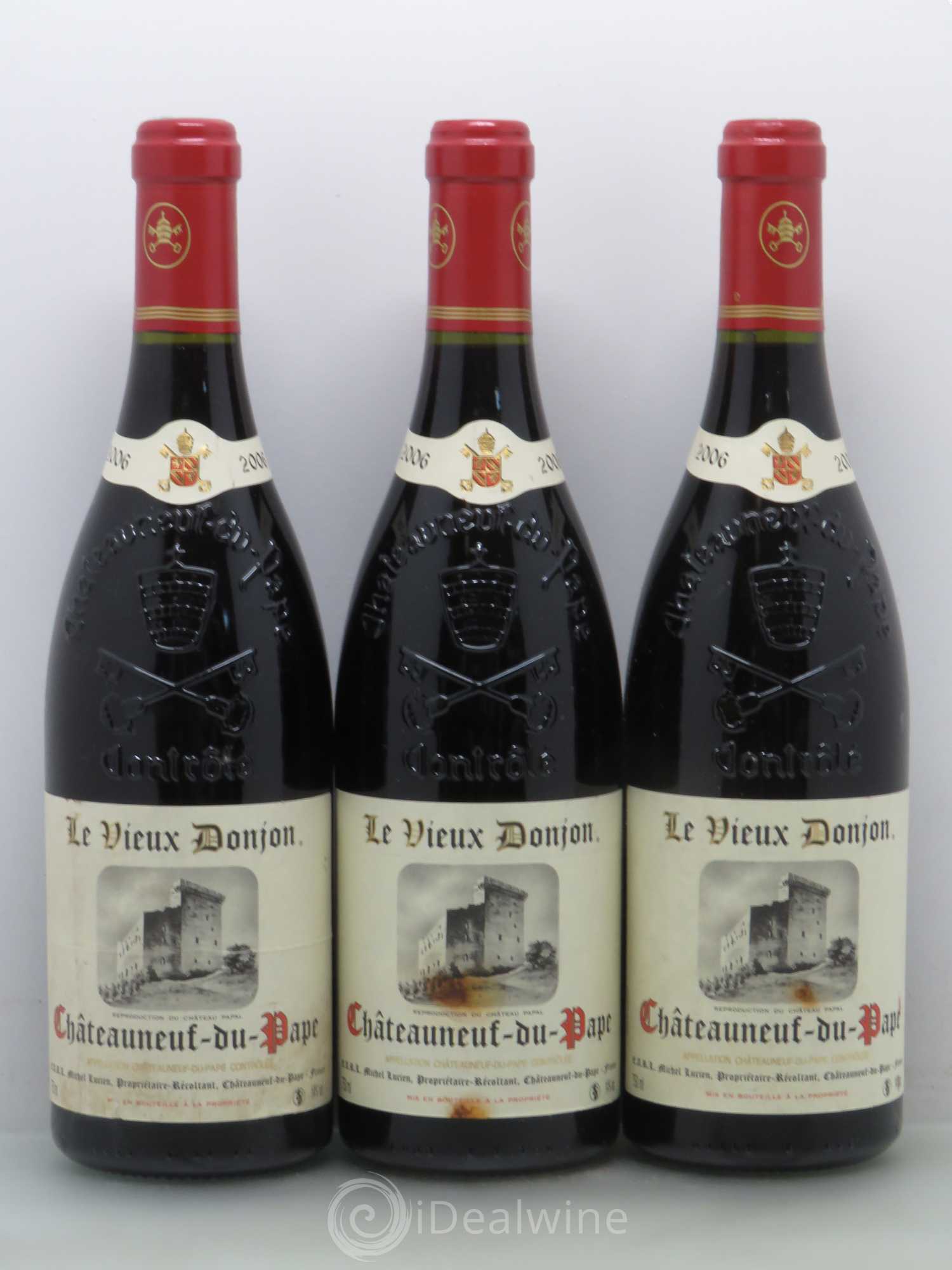 Châteauneuf-du-Pape Le Vieux Donjon Michel Lucien 2006 - Lot de 6 bouteilles - 2