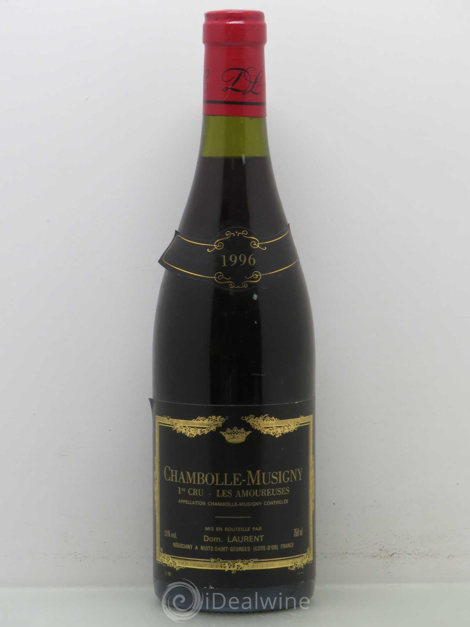 Chambolle-Musigny 1er Cru Les Amoureuses Dominique Laurent 1996 - Posten von 1 Flasche - 0