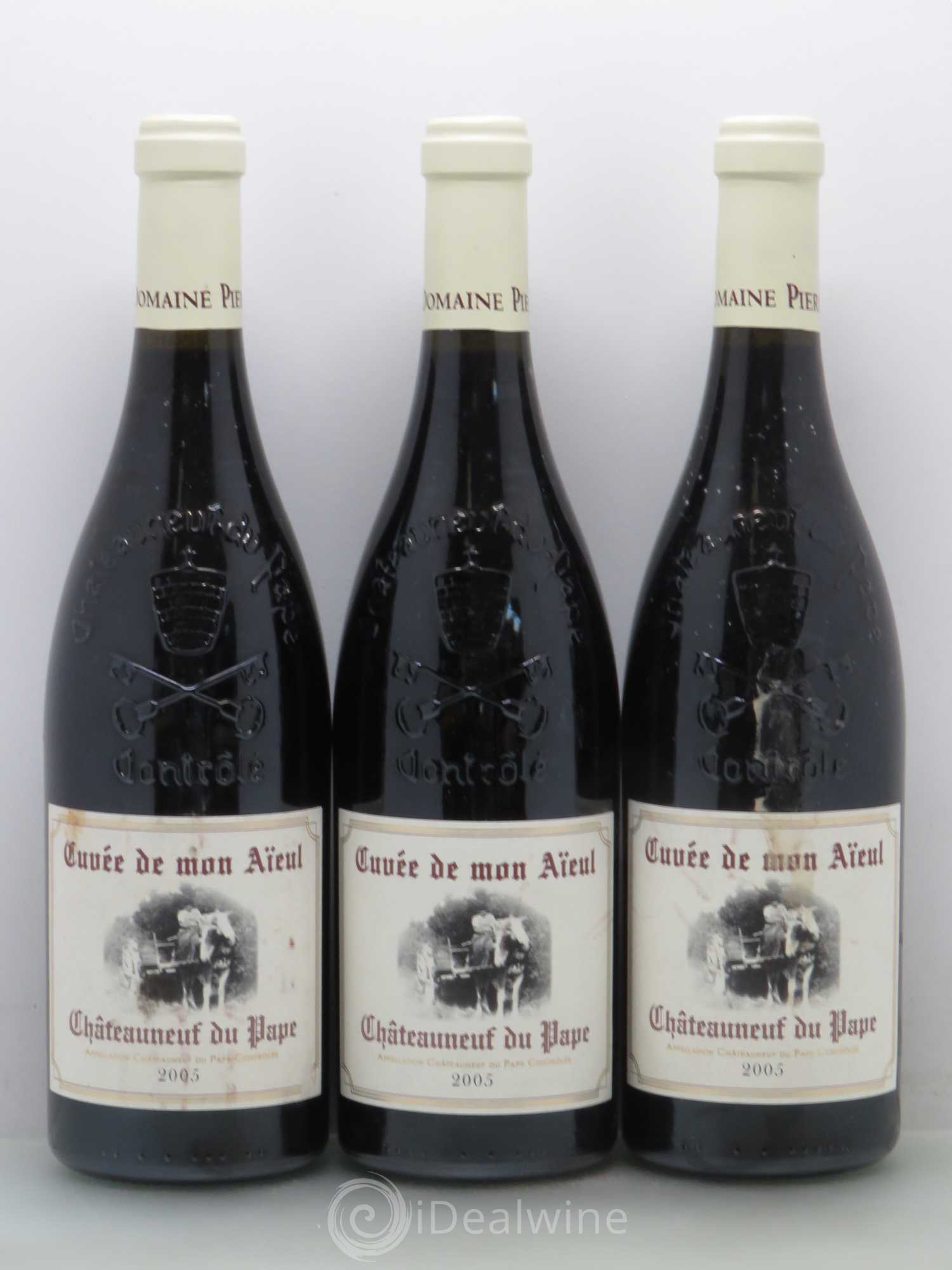 Châteauneuf-du-Pape Cuvée de mon Aïeul Pierre Usseglio & Fils 2005 - Lot de 6 bouteilles - 2