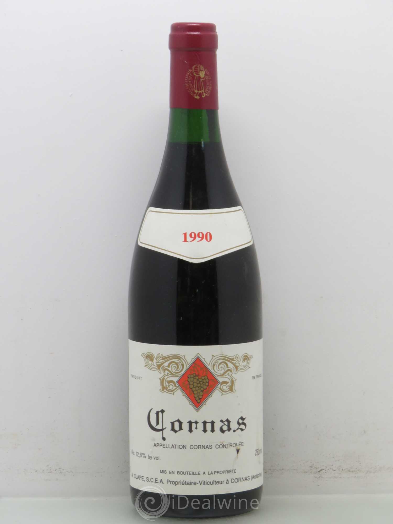 Cornas Auguste Clape 1990 - Lot de 1 bouteille - 0