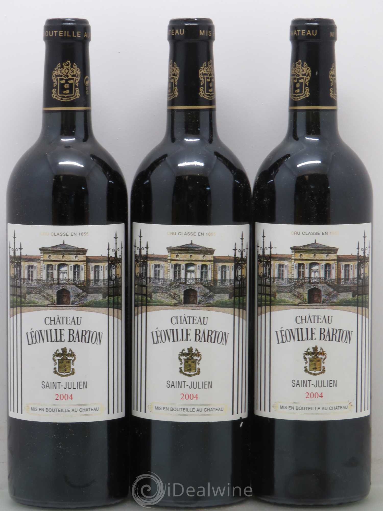 Château Léoville Barton 2ème Grand Cru Classé 2004 - Lot de 6 bouteilles - 2