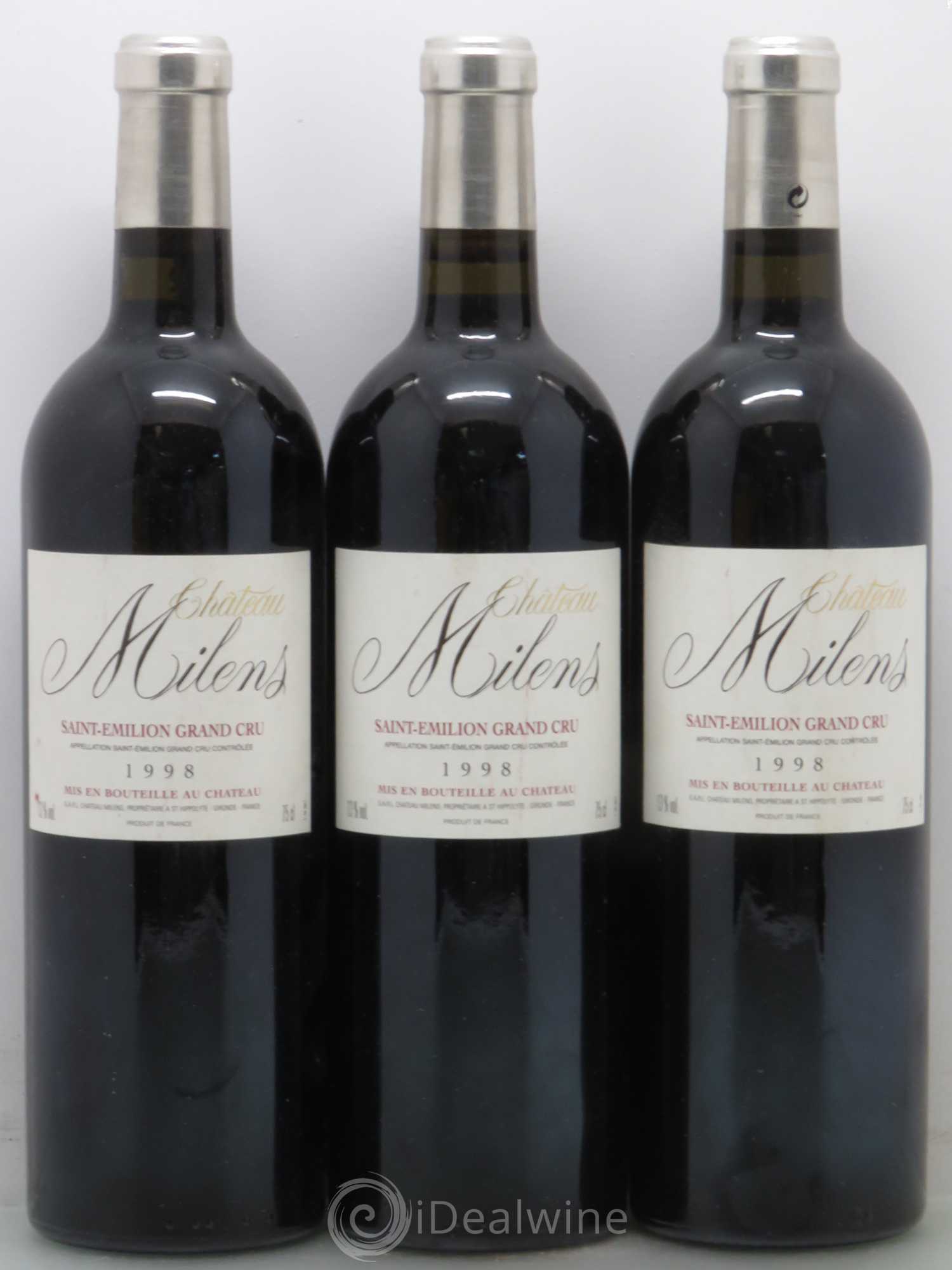 Château Milens 1998 - Lot de 6 bouteilles - 2