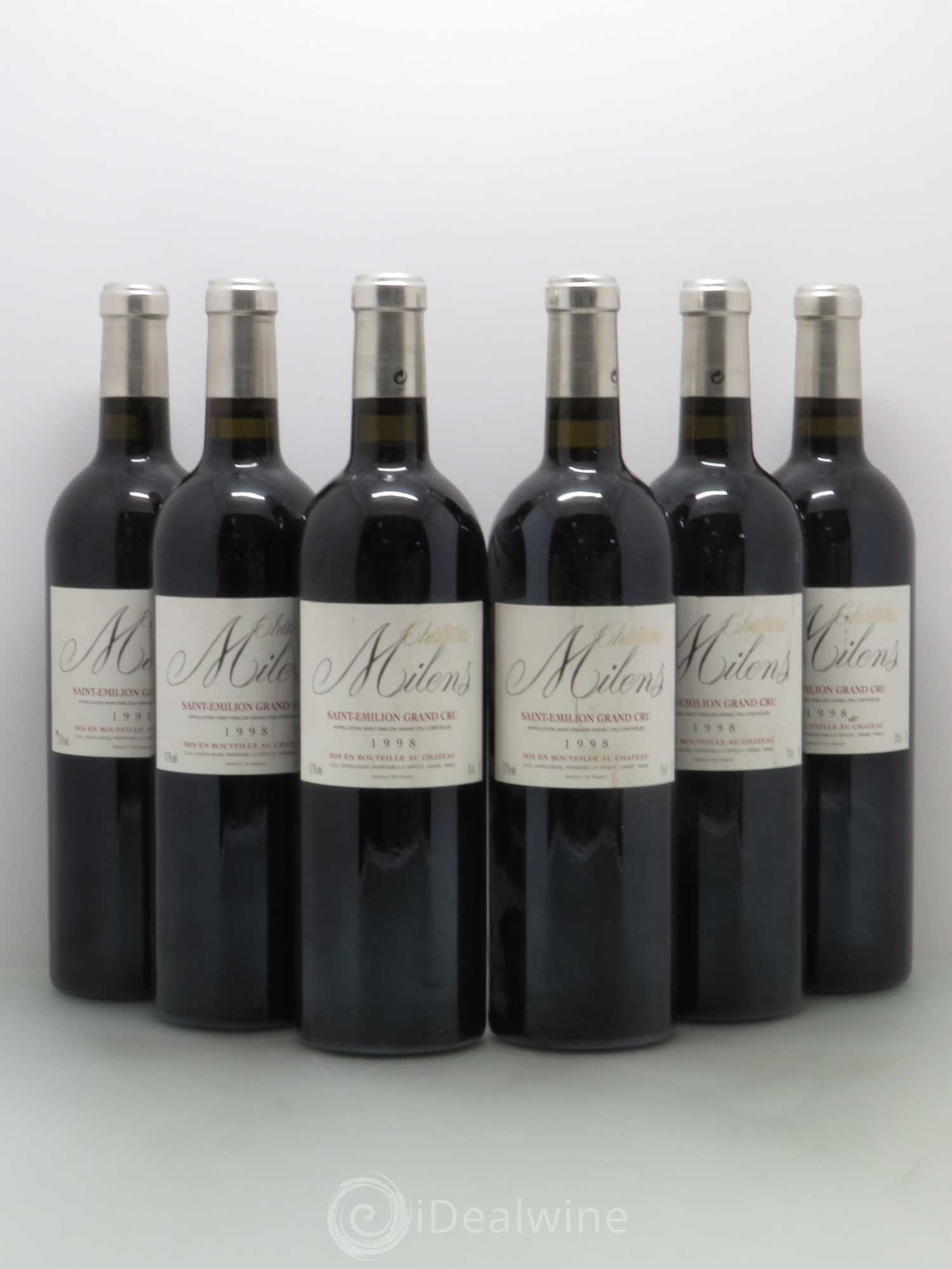 Château Milens 1998 - Lot de 6 bouteilles - 0