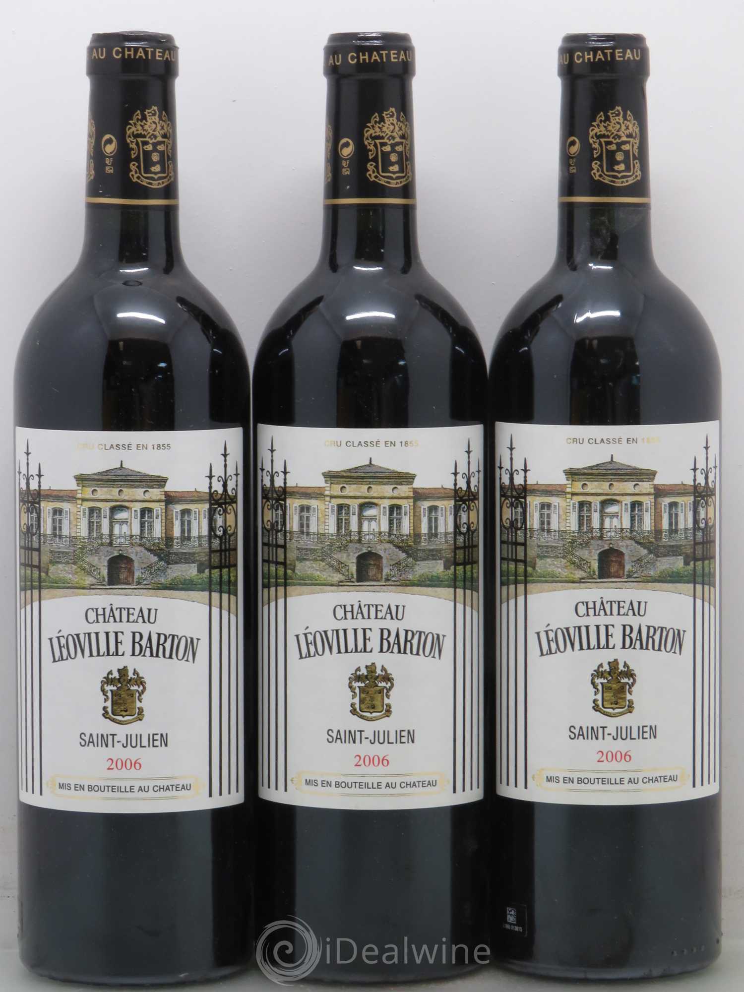 Château Léoville Barton 2ème Grand Cru Classé 2006 - Lot de 6 bouteilles - 2