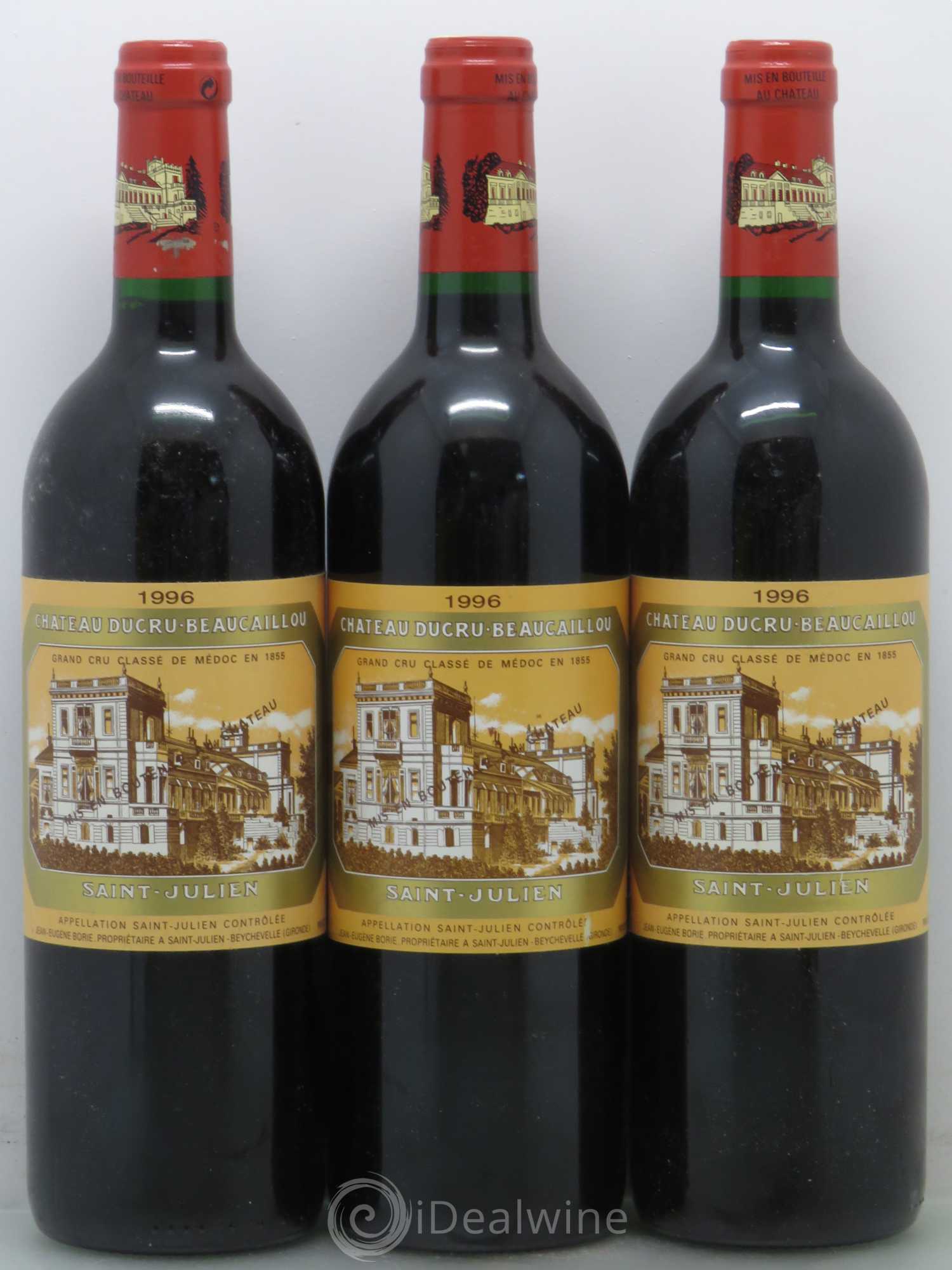 Château Ducru Beaucaillou 2ème Grand Cru Classé 1996 - Lot de 6 bouteilles - 1