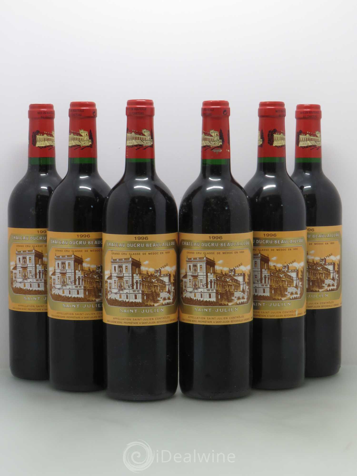 Château Ducru Beaucaillou 2ème Grand Cru Classé 1996 - Lot de 6 bouteilles - 0