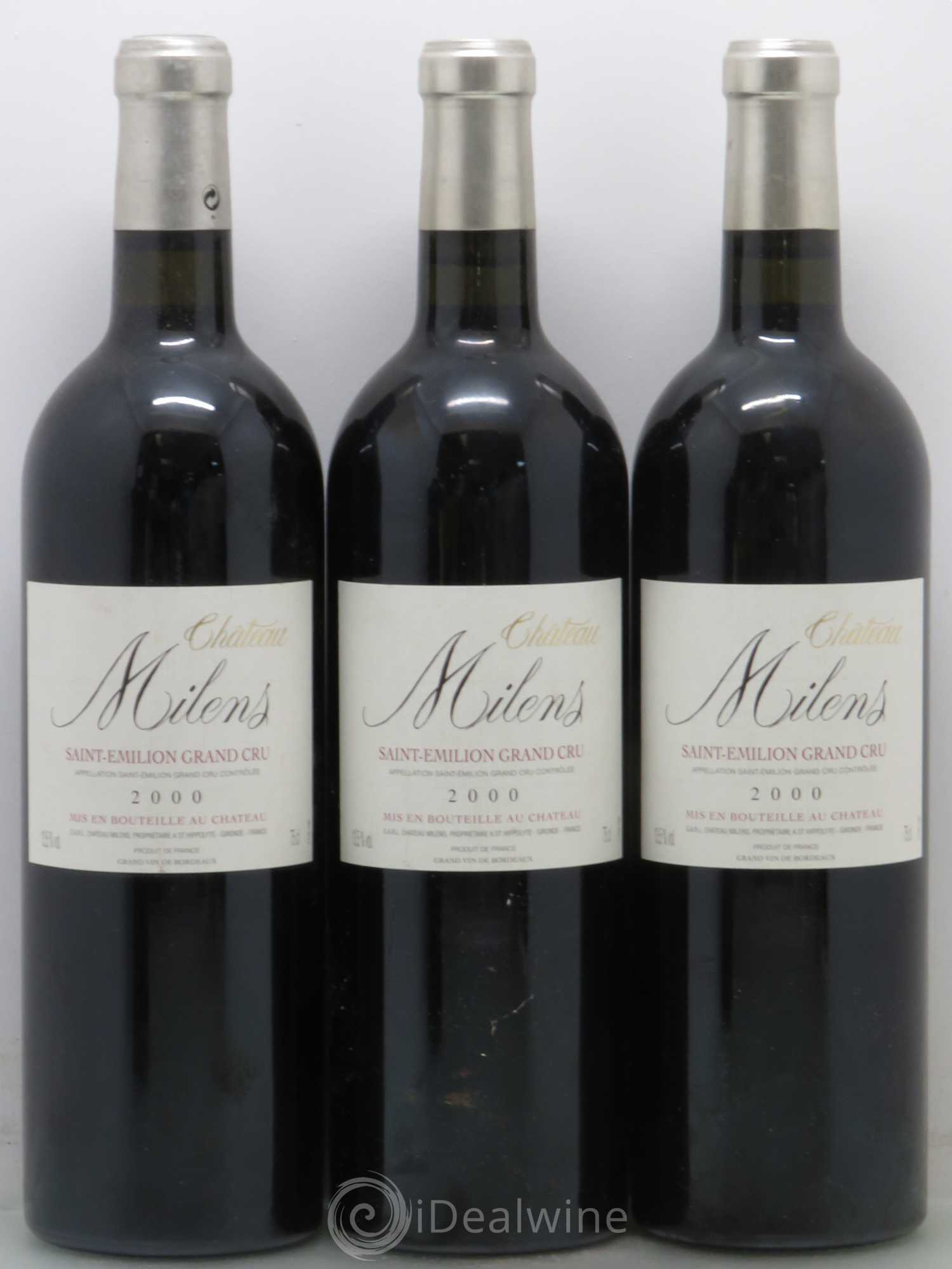 Château Milens 2000 - Lot de 6 bouteilles - 2