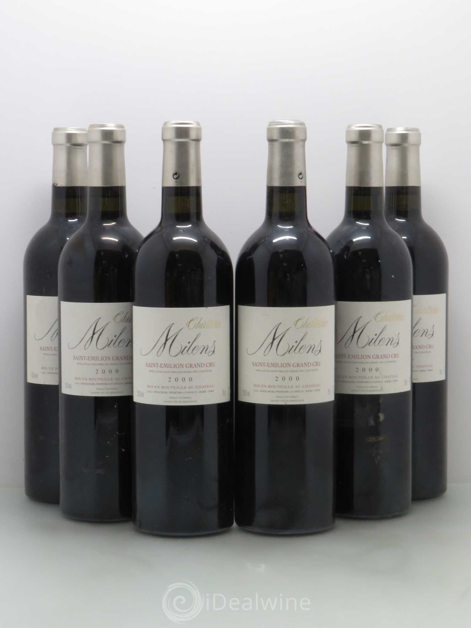 Château Milens 2000 - Lot de 6 bouteilles - 0