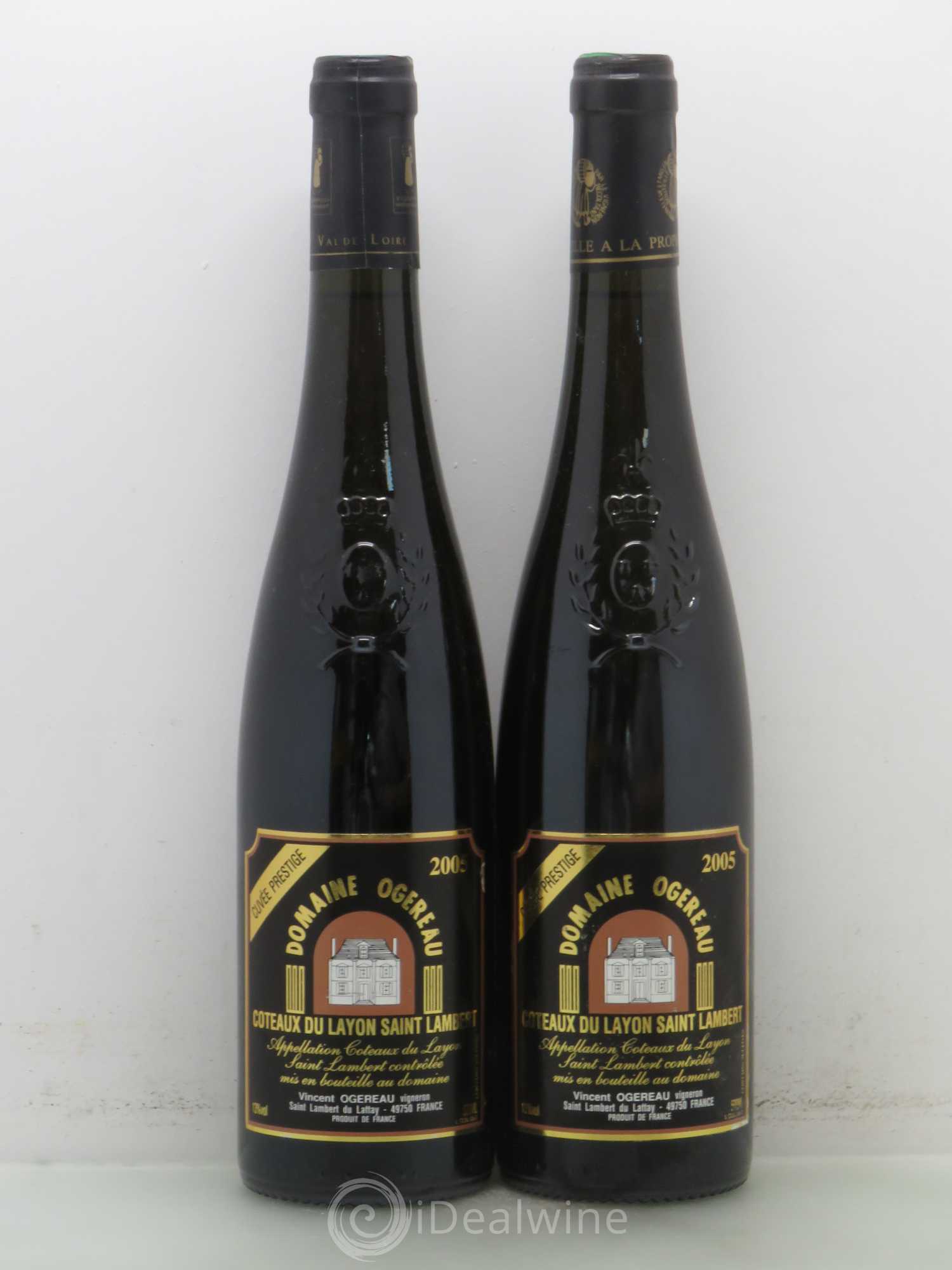 Coteaux du Layon 2005 - Posten von 2 Demi-Flaschen - 0
