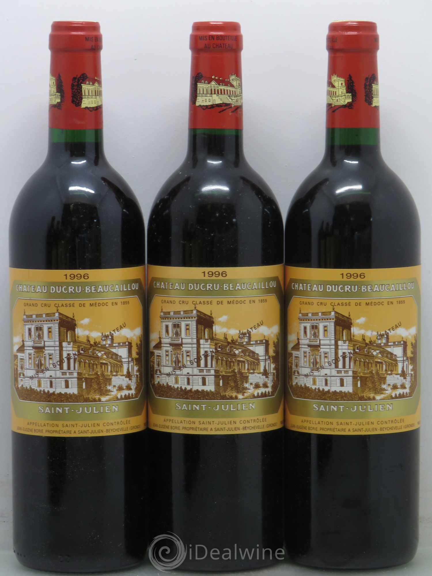 Château Ducru Beaucaillou 2ème Grand Cru Classé 1996 - Lotto di 12 bottiglie - 3