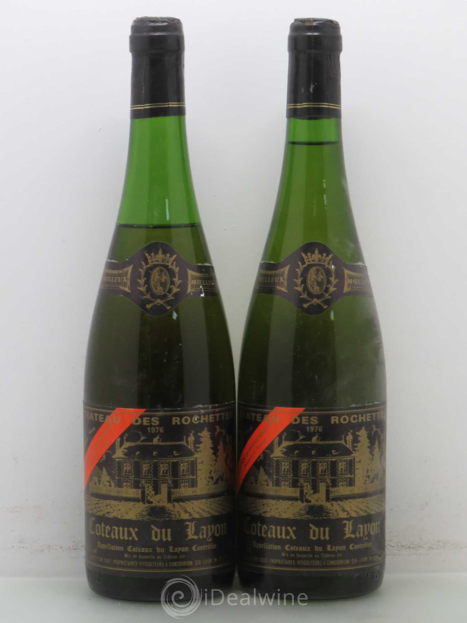 Coteaux du Layon Rochettes Sélection de Graines nobles 1976 - Lotto di 2 bottiglie - 0