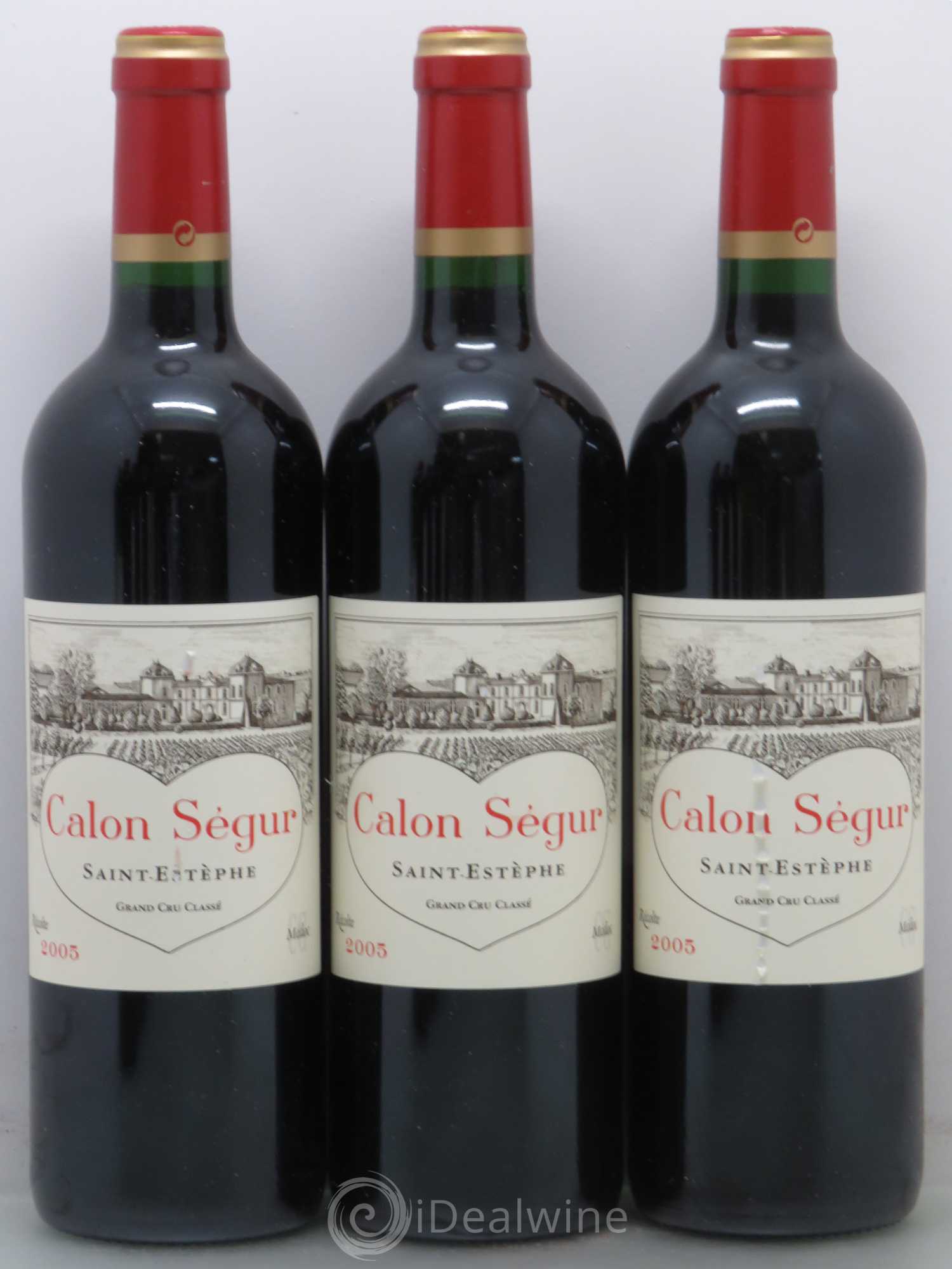 Château Calon Ségur 3ème Grand Cru Classé 2005 - Lot de 6 bouteilles - 1