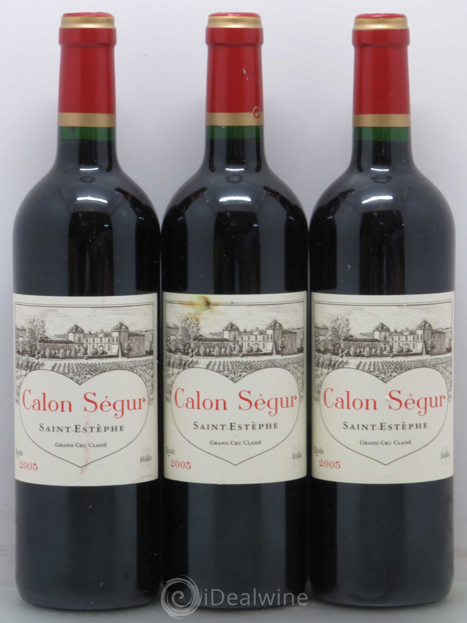 Château Calon Ségur 3ème Grand Cru Classé 2005 - Lot de 6 bouteilles - 2