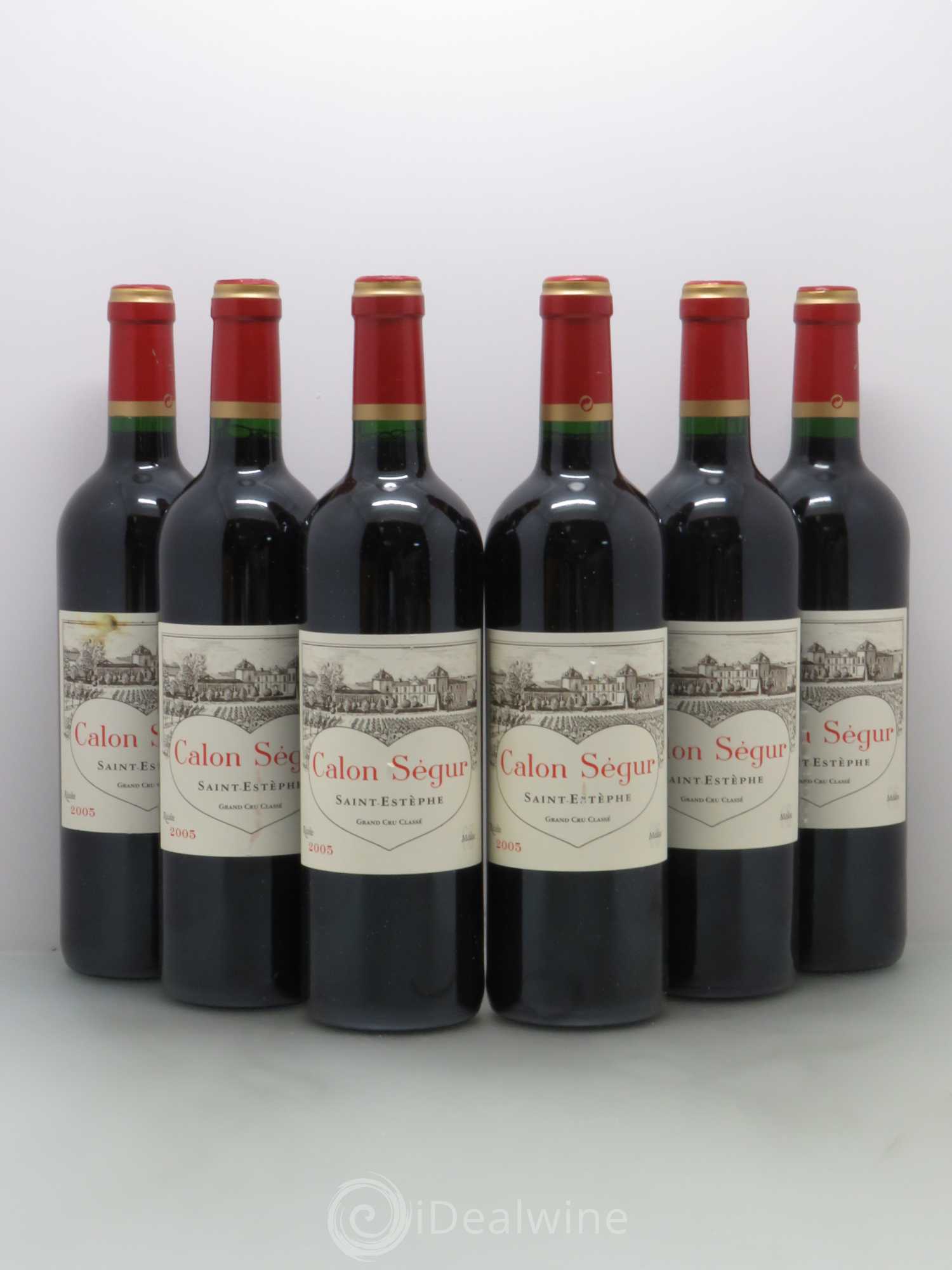 Château Calon Ségur 3ème Grand Cru Classé 2005 - Lot de 6 bouteilles - 0