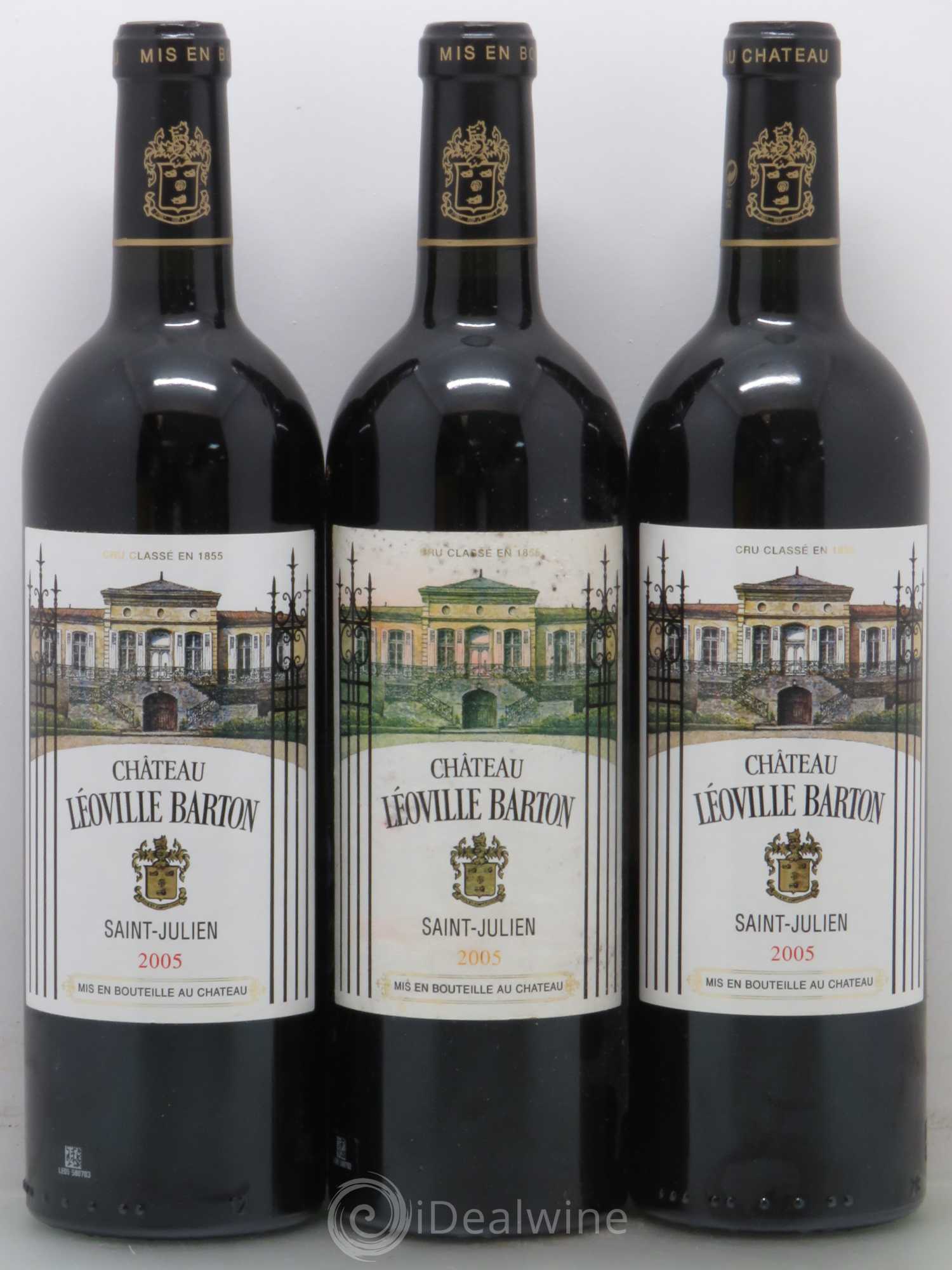 Château Léoville Barton 2ème Grand Cru Classé 2005 - Lot de 6 bouteilles - 2